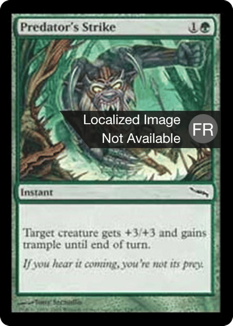 Frappe du prédateur — Mirrodin — Magic: The Gathering