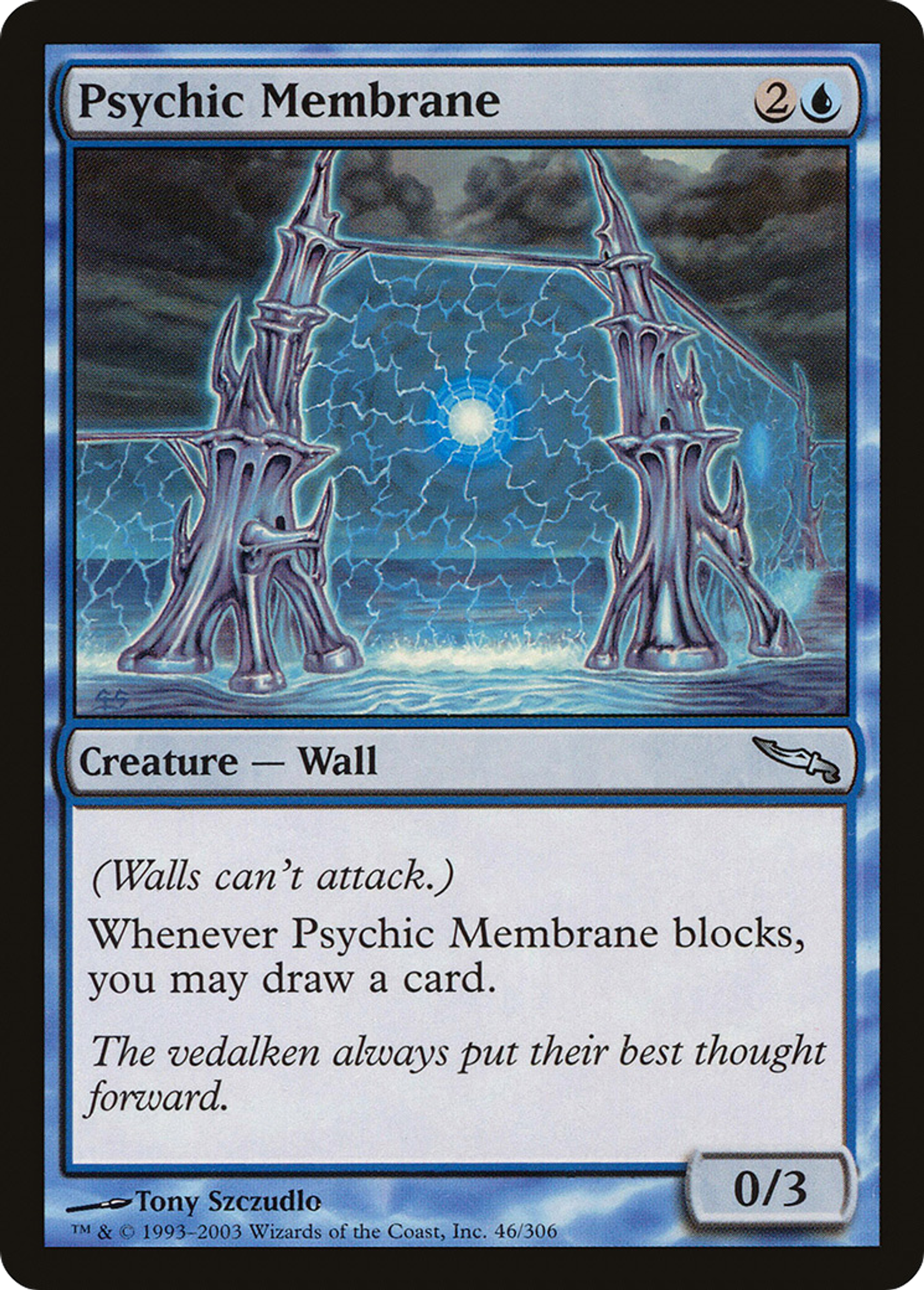 Membrane psychique — Mirrodin — Magic: The Gathering