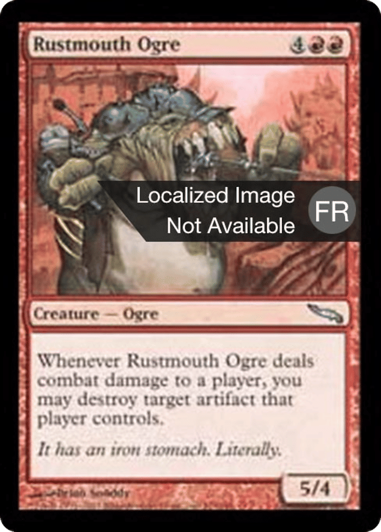 Ogre rouillegueule — Mirrodin — Magic: The Gathering