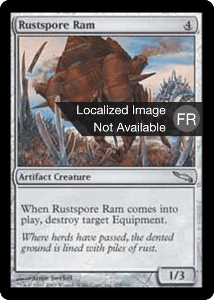Bélier rouillespore — Mirrodin — Magic: The Gathering