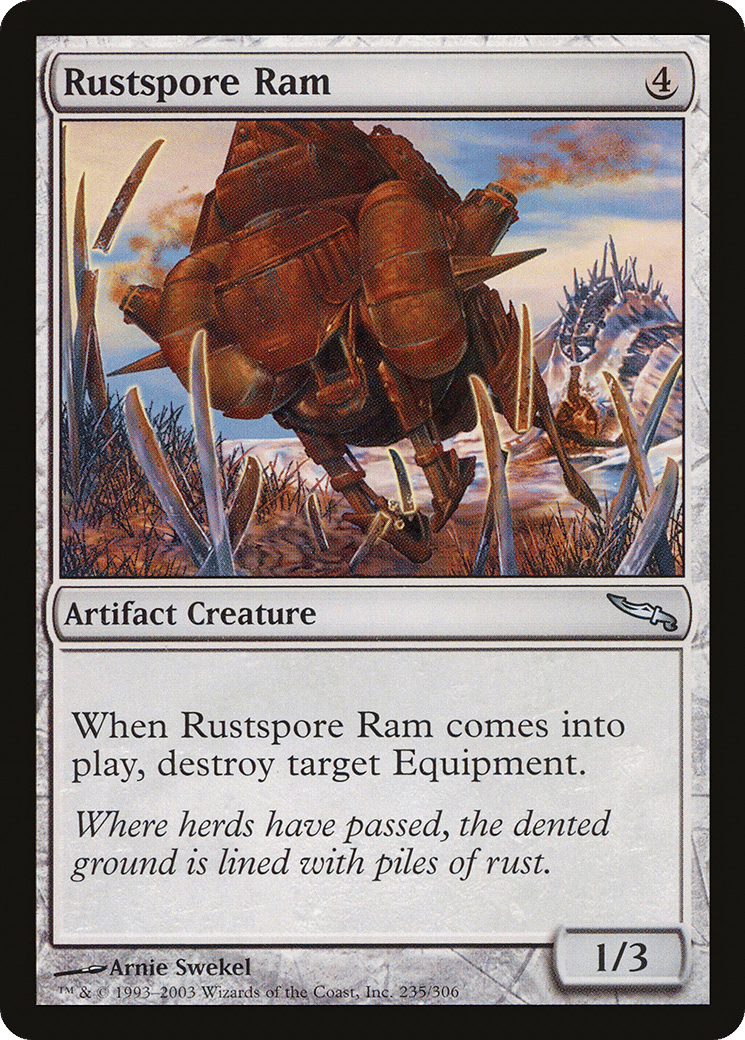 Rustspore Ram — Mirrodin — Magic: The Gathering