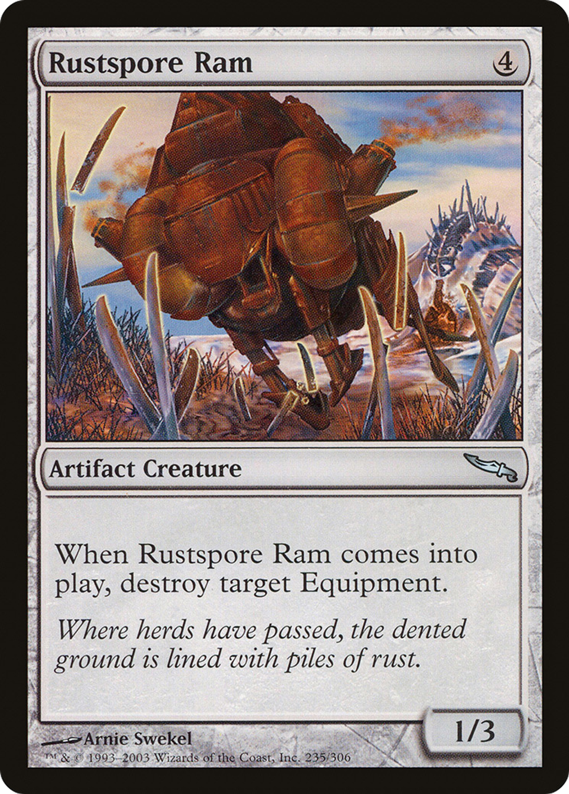 Bélier rouillespore — Mirrodin — Magic: The Gathering