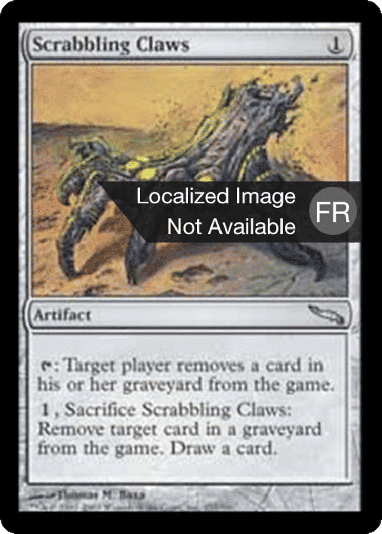 Griffes racleuses — Mirrodin — Magic: The Gathering