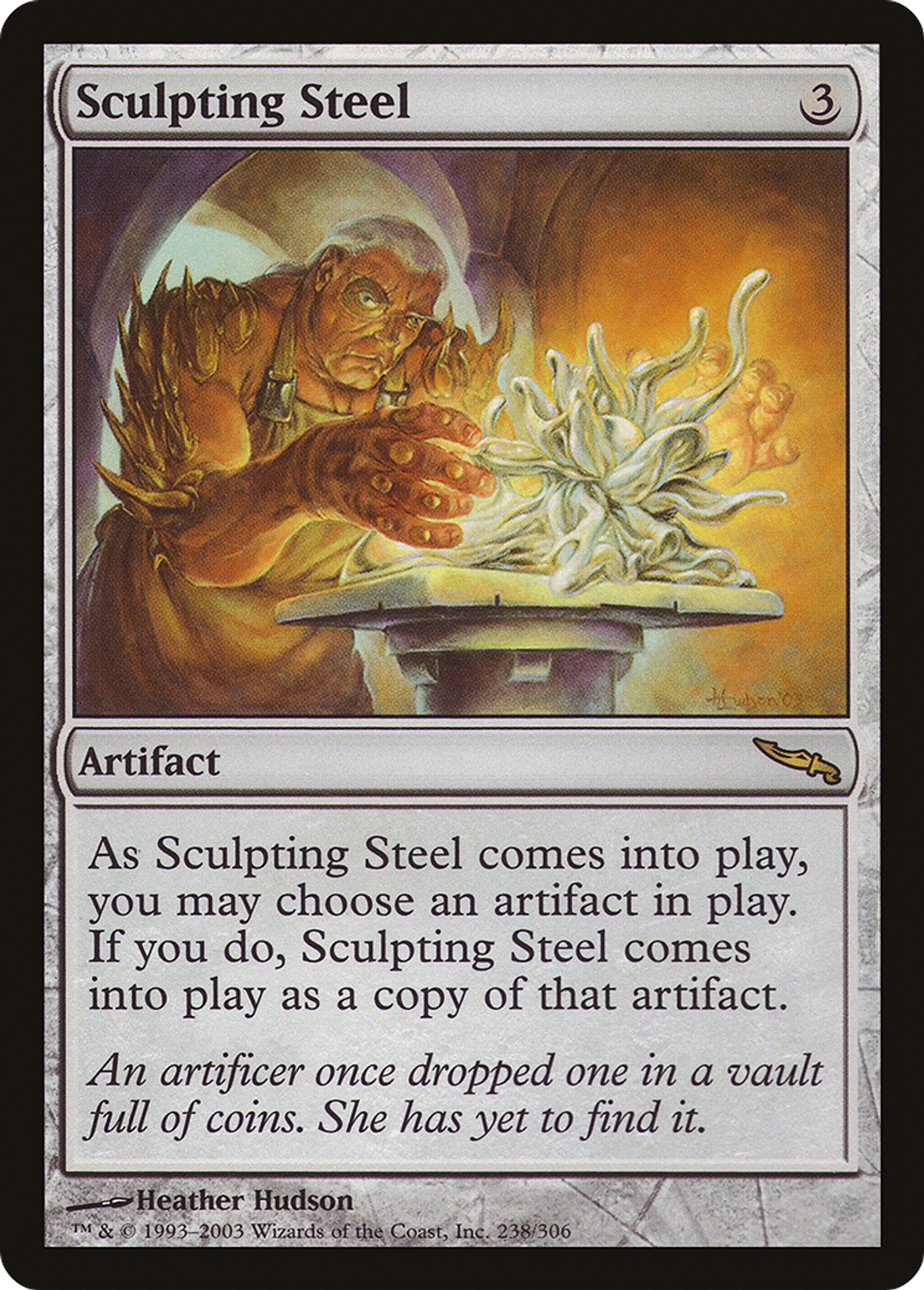 Acier sculpteur — Mirrodin — Magic: The Gathering
