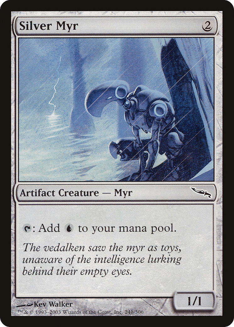 Silver Myr — Mirrodin — Magic: The Gathering