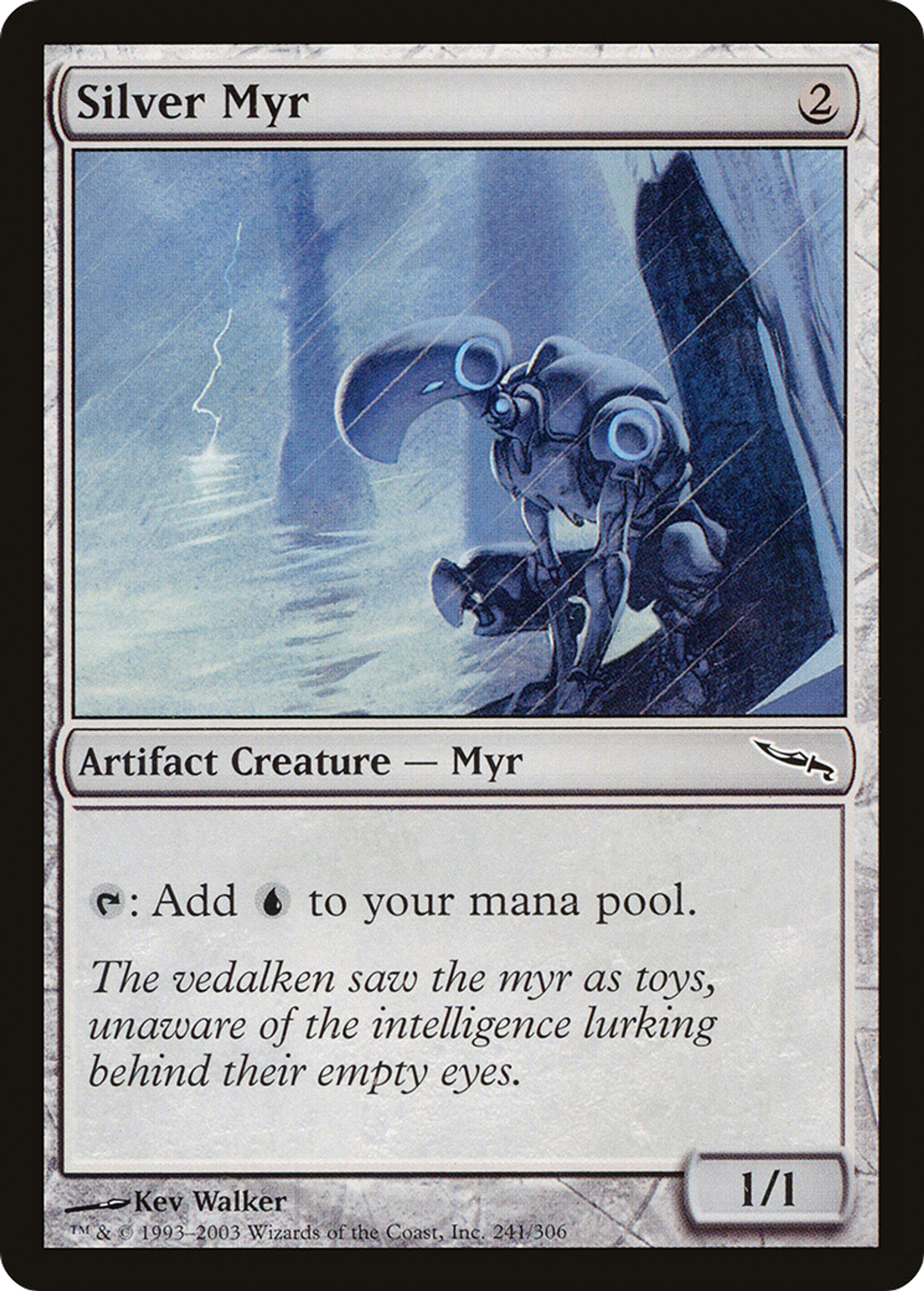 Silver Myr — Mirrodin — Magic: The Gathering