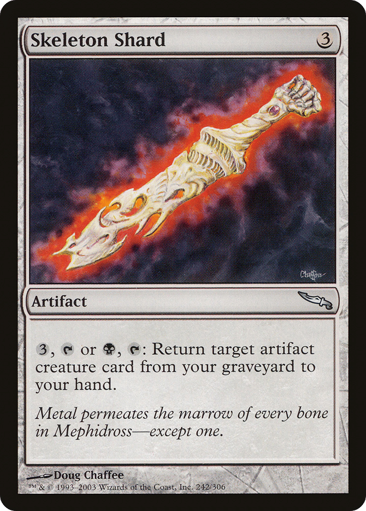 Skeleton Shard — Mirrodin — Magic: The Gathering