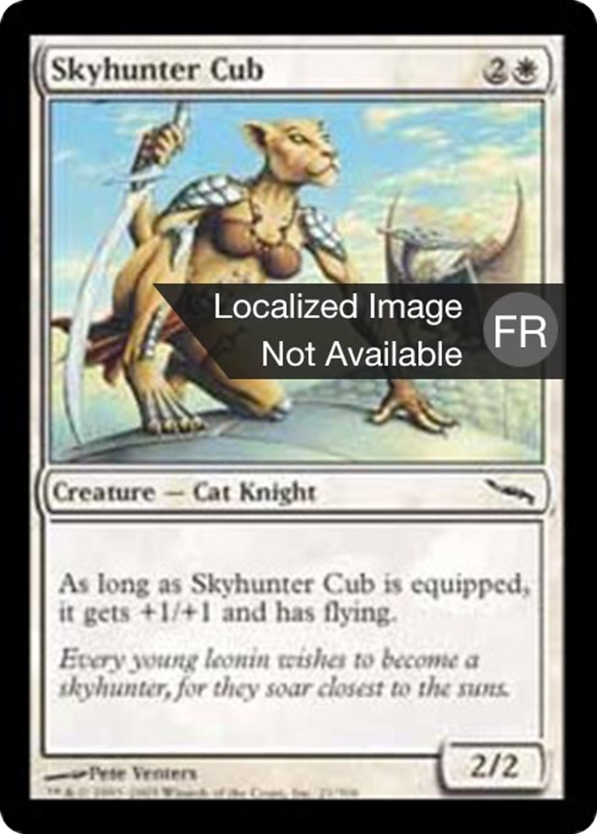 Jeune fauve chasseciel — Mirrodin — Magic: The Gathering