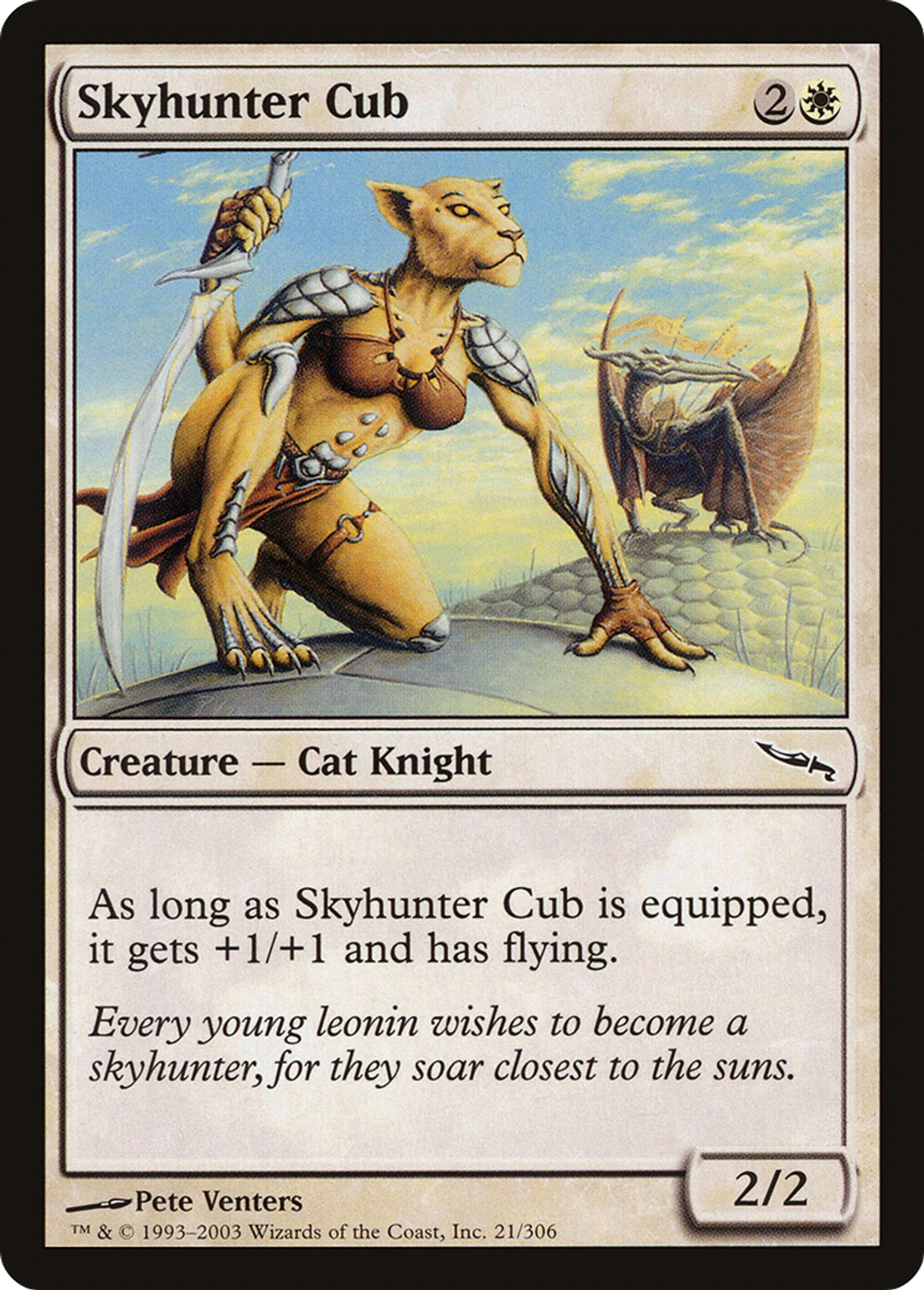 Skyhunter Cub — Mirrodin — Magic: The Gathering
