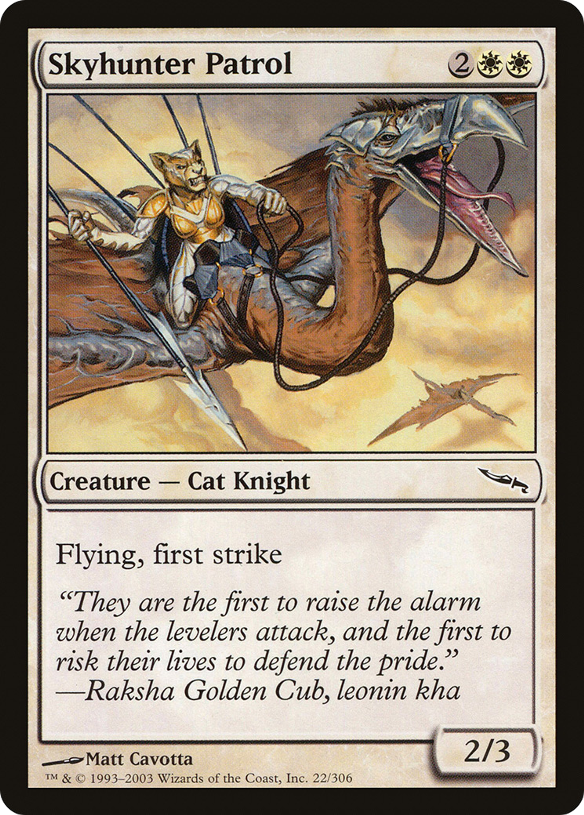 Skyhunter Patrol — Mirrodin — Magic: The Gathering