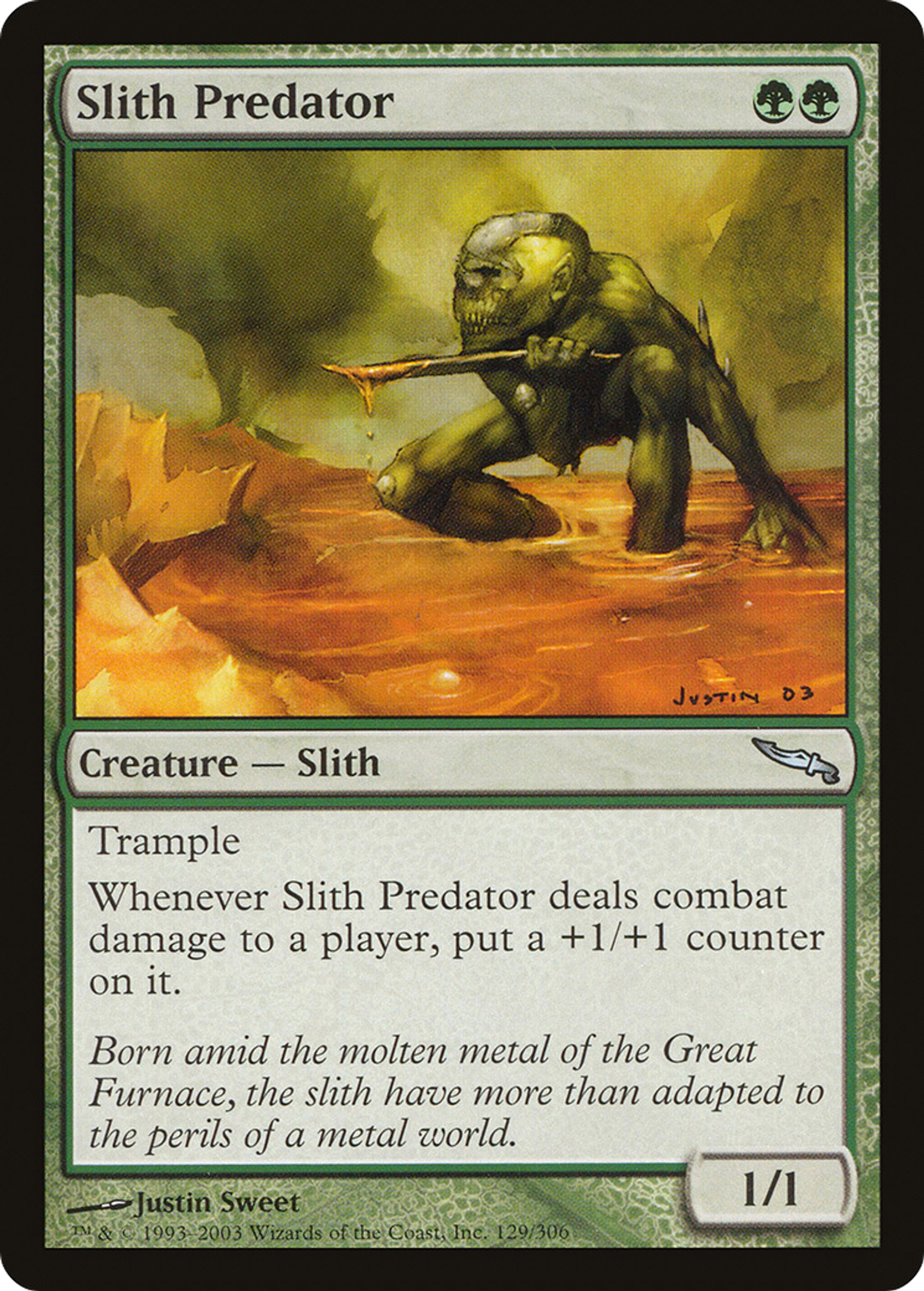 Prédateur slith — Mirrodin — Magic: The Gathering