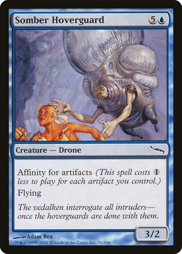 Somber Hoverguard — Mirrodin — Magic: The Gathering