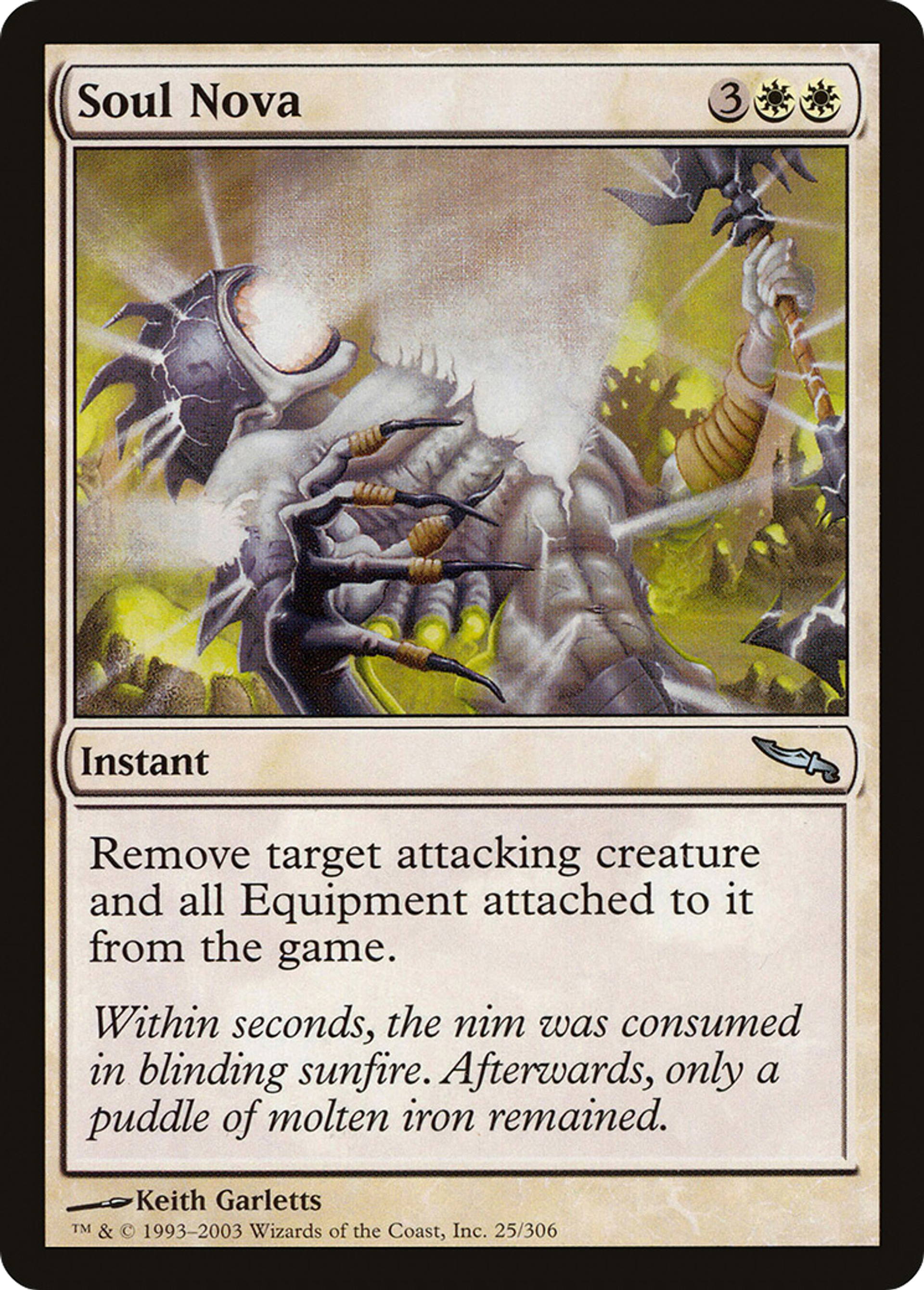 Nova de l'âme — Mirrodin — Magic: The Gathering