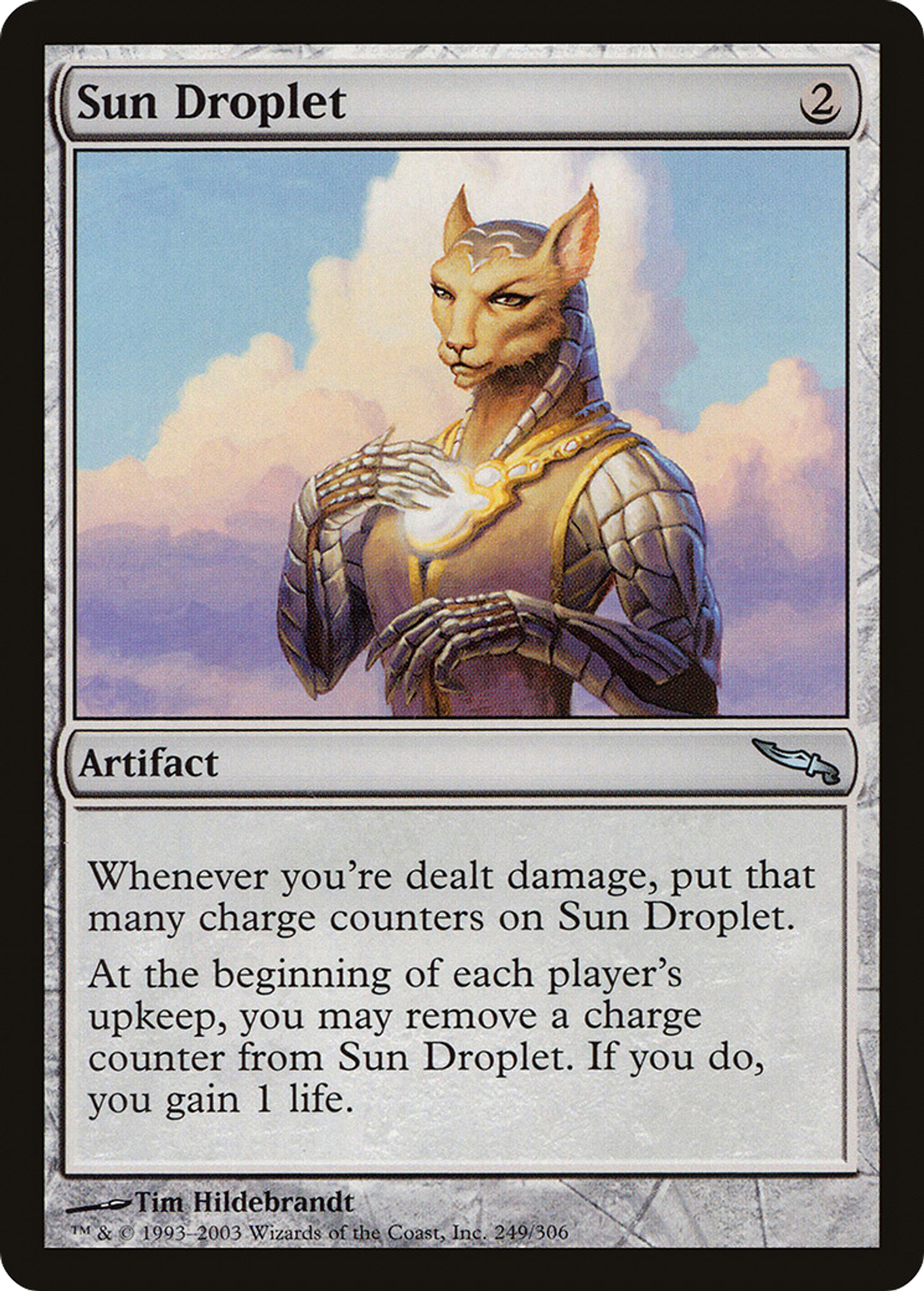 Goutte de soleil — Mirrodin — Magic: The Gathering
