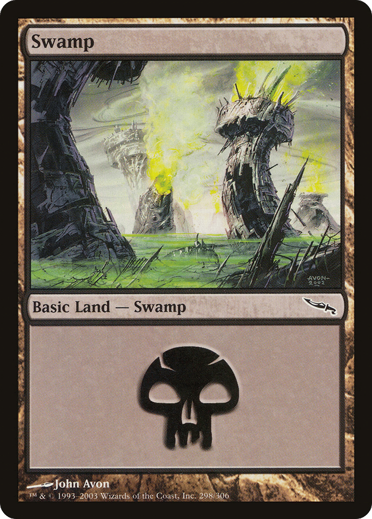 Swamp — Mirrodin — Magic: The Gathering