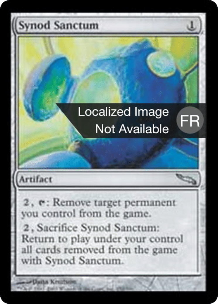 Sanctuaire du Synode — Mirrodin — Magic: The Gathering