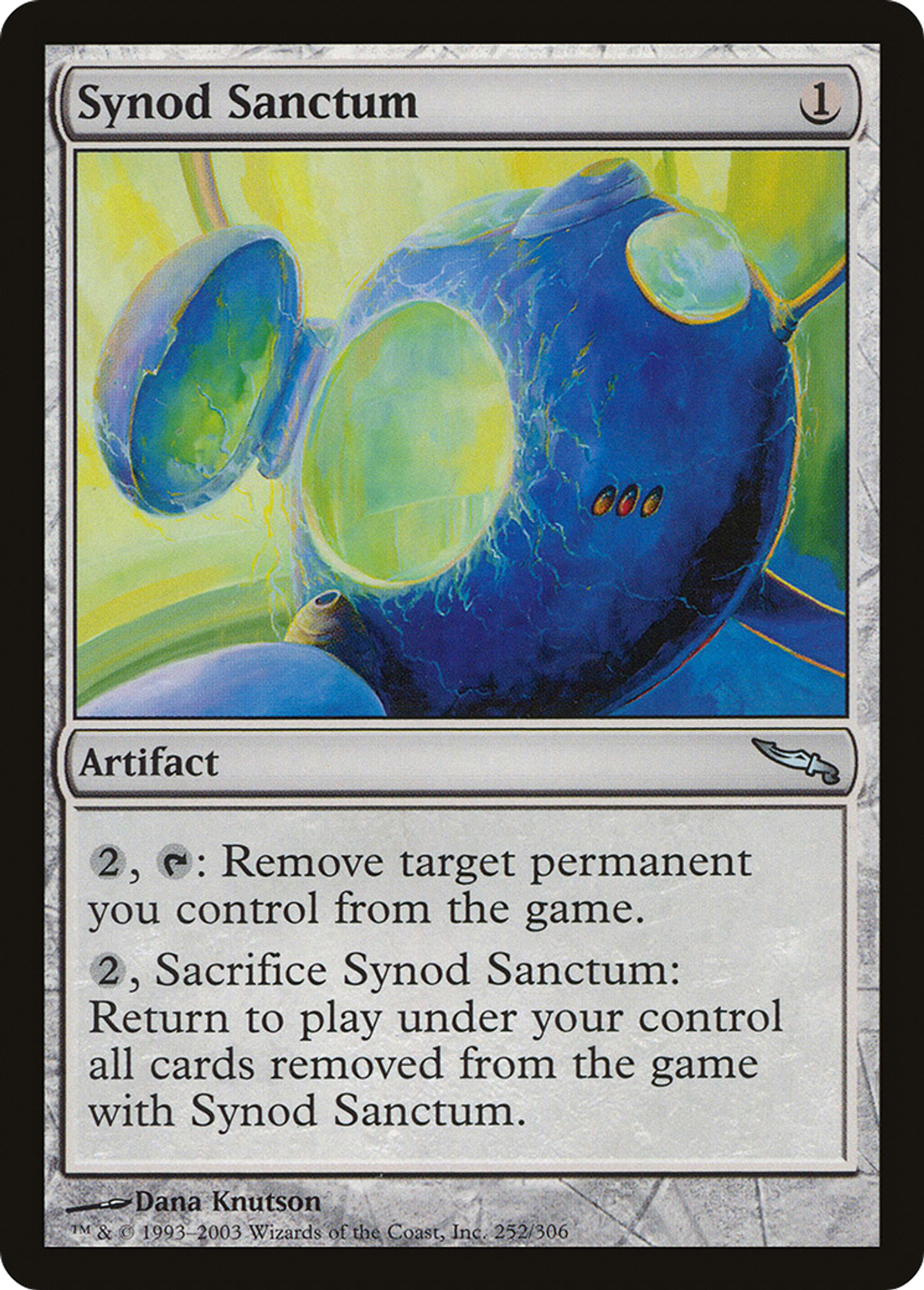 Sanctuaire du Synode — Mirrodin — Magic: The Gathering