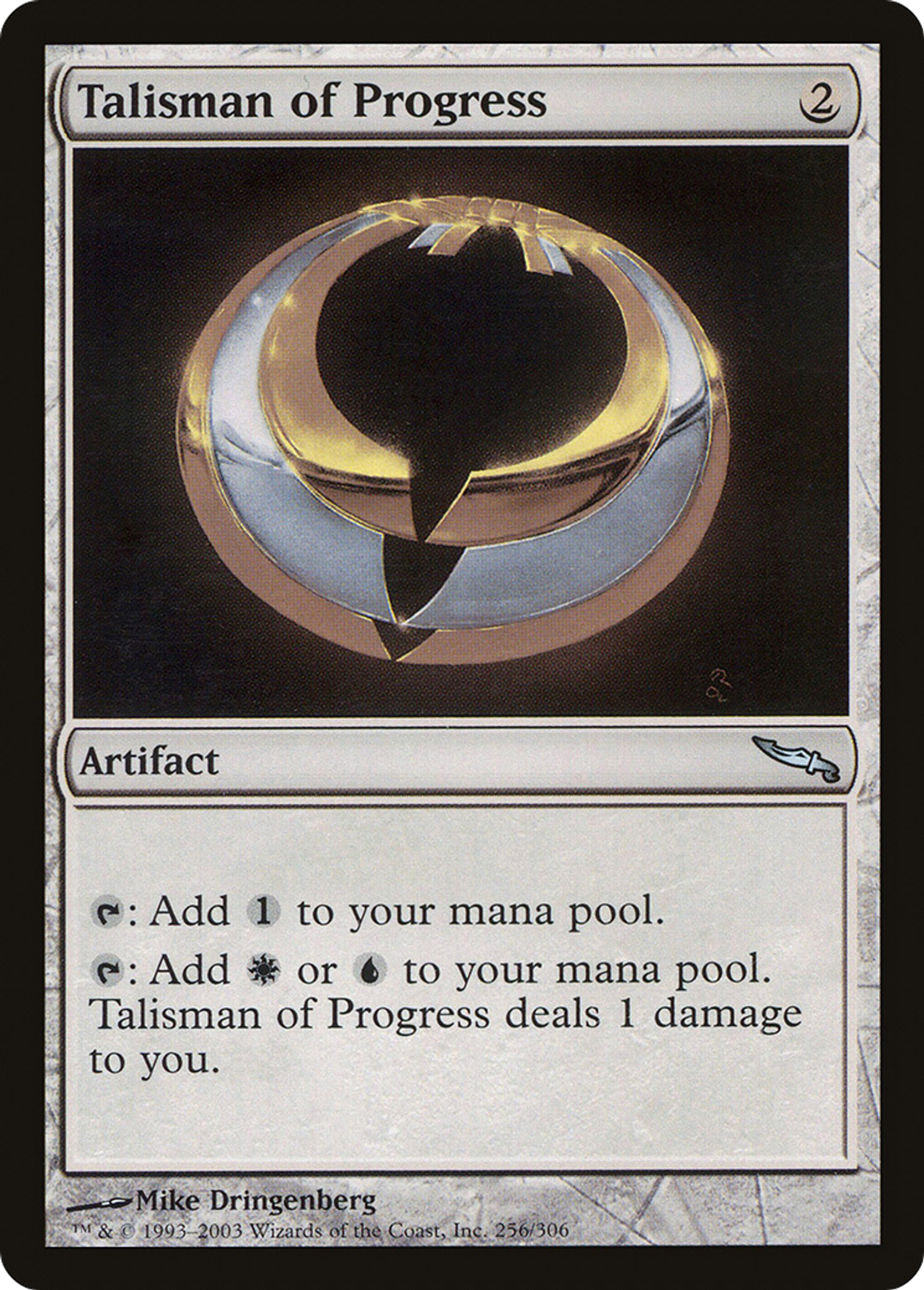 Talisman de progrès — Mirrodin — Magic: The Gathering