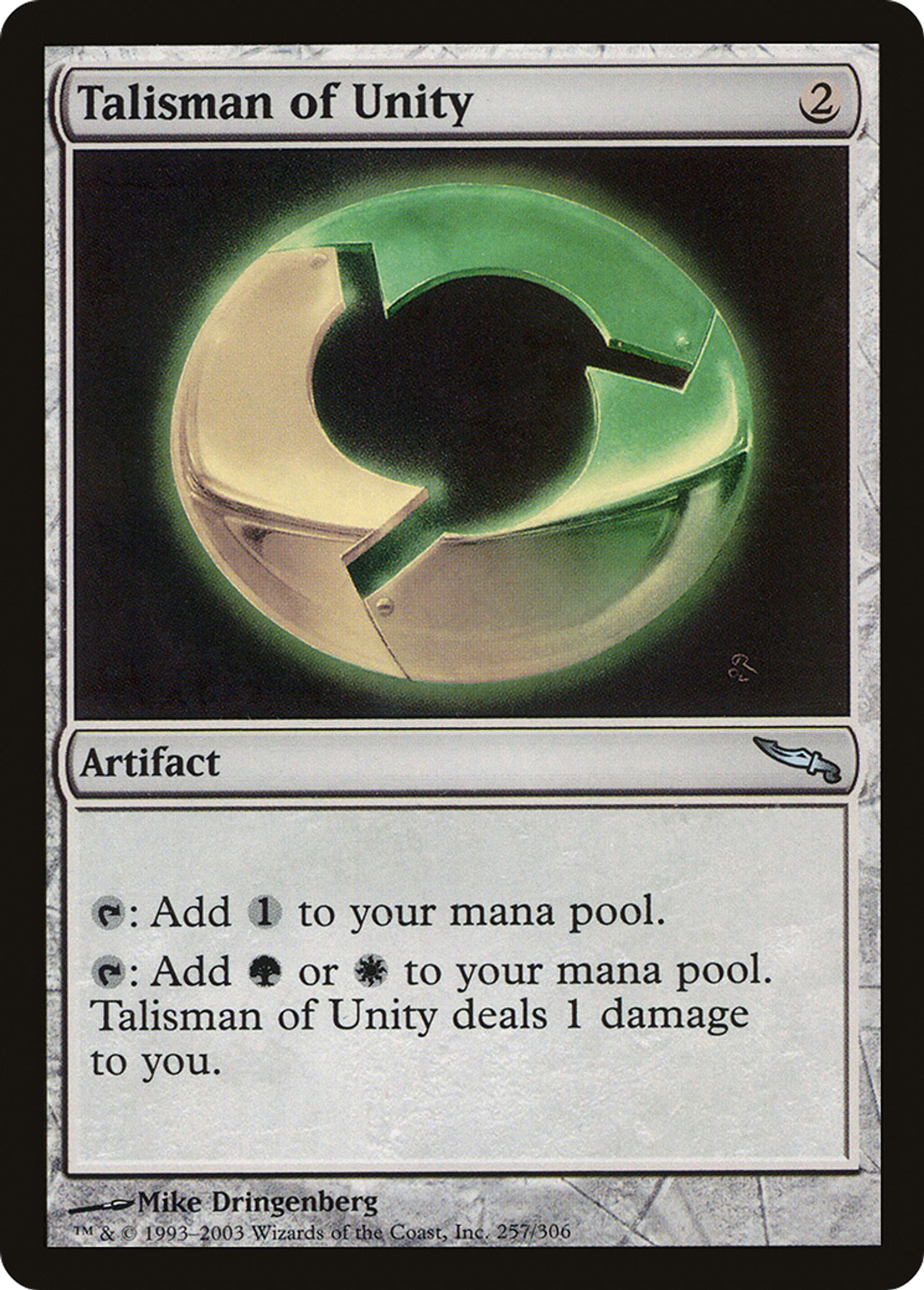 Talisman d'unité — Mirrodin — Magic: The Gathering