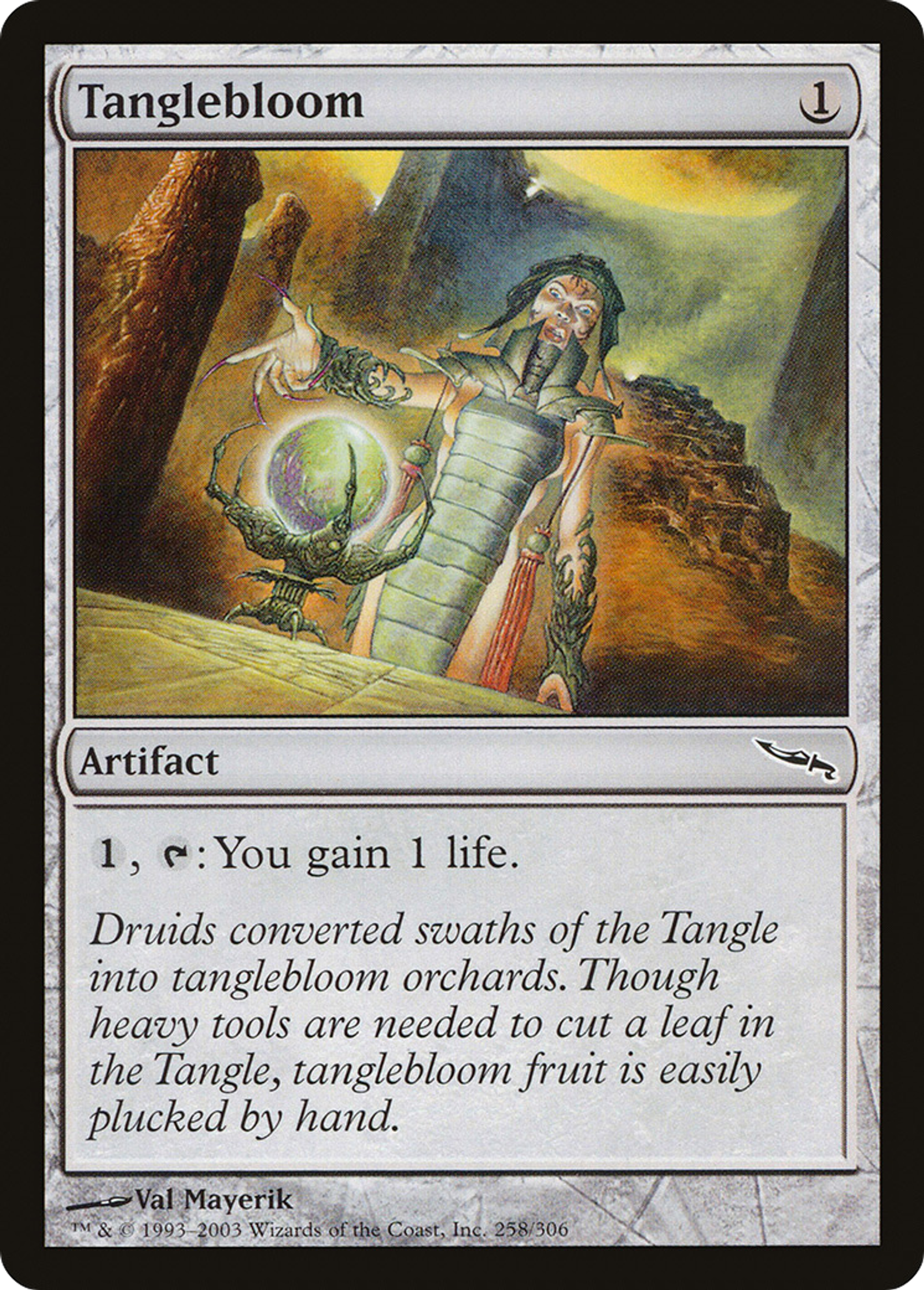 Floraison de la Filandre — Mirrodin — Magic: The Gathering