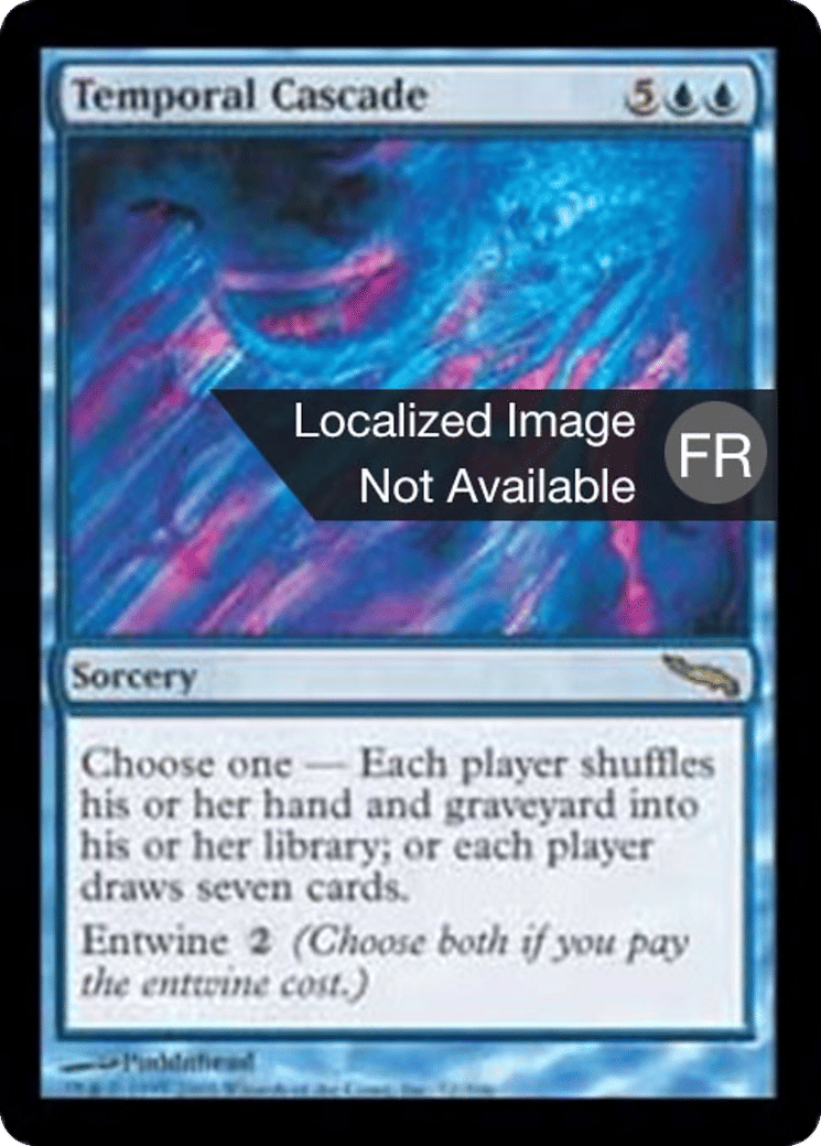 Cascade temporelle — Mirrodin — Magic: The Gathering