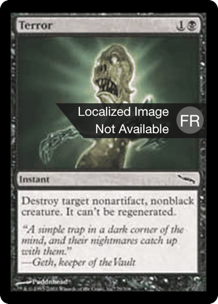 Terreur — Mirrodin — Magic: The Gathering