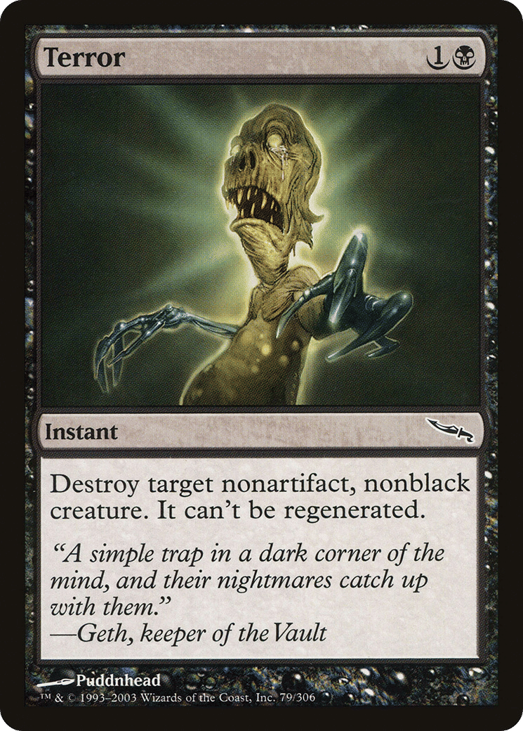 Terror — Mirrodin — Magic: The Gathering