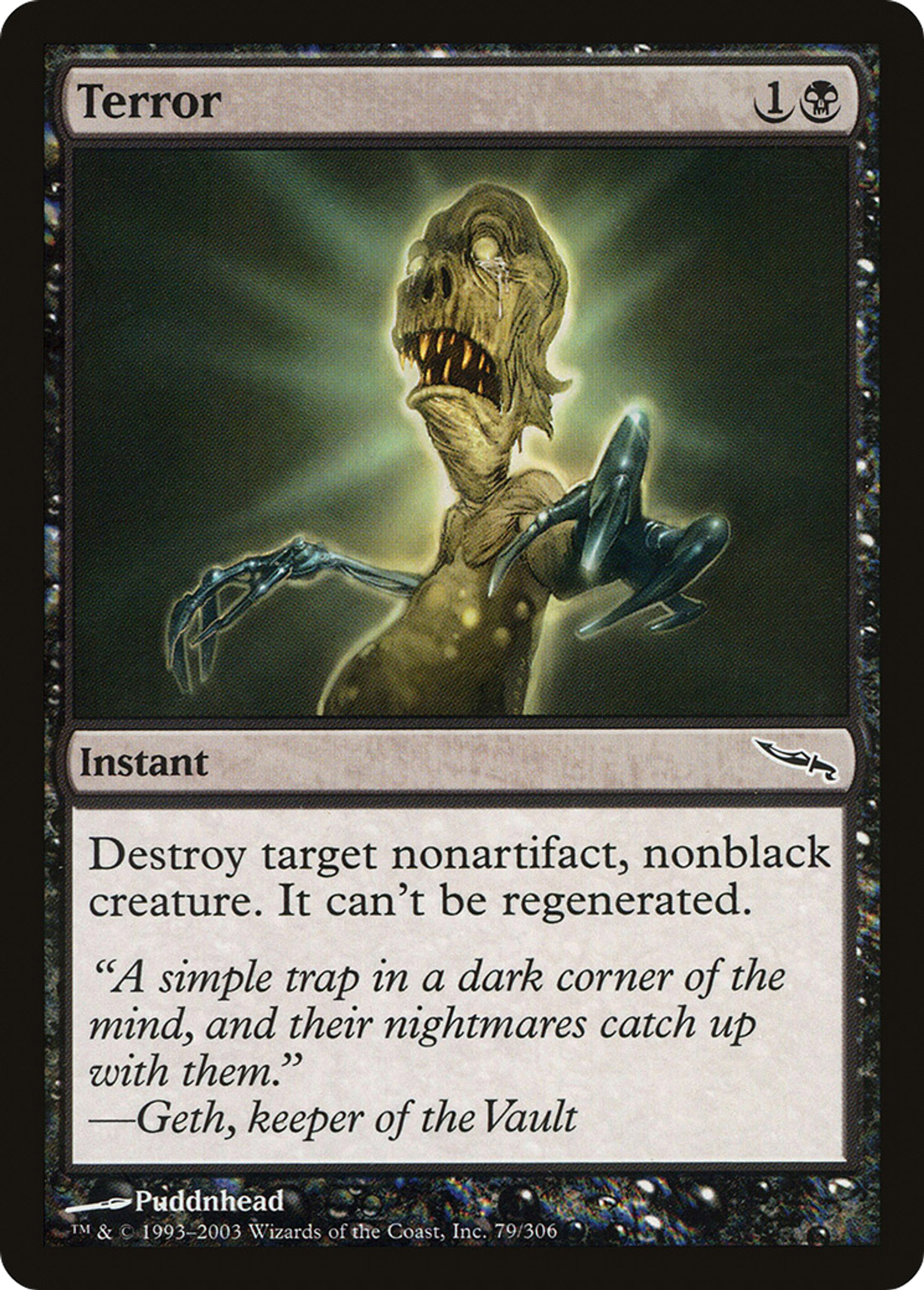 Terreur — Mirrodin — Magic: The Gathering