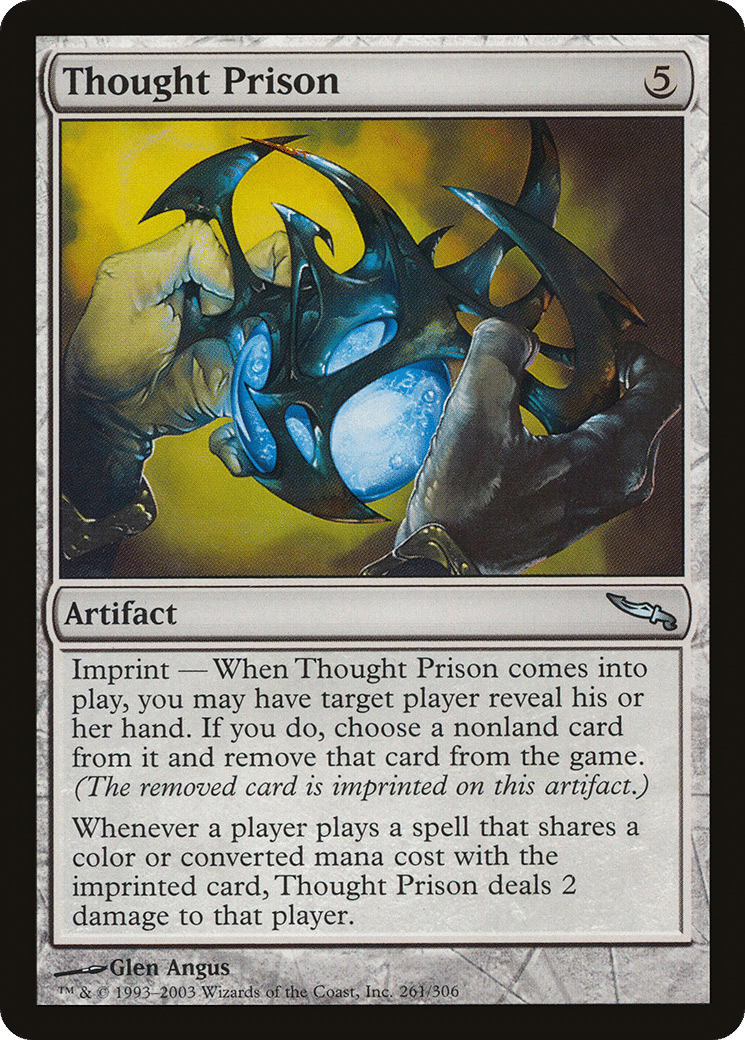 Thought Prison — Mirrodin — Magic: The Gathering