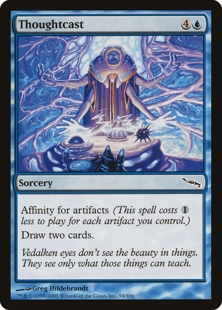 Thoughtcast — Mirrodin — Magic: The Gathering