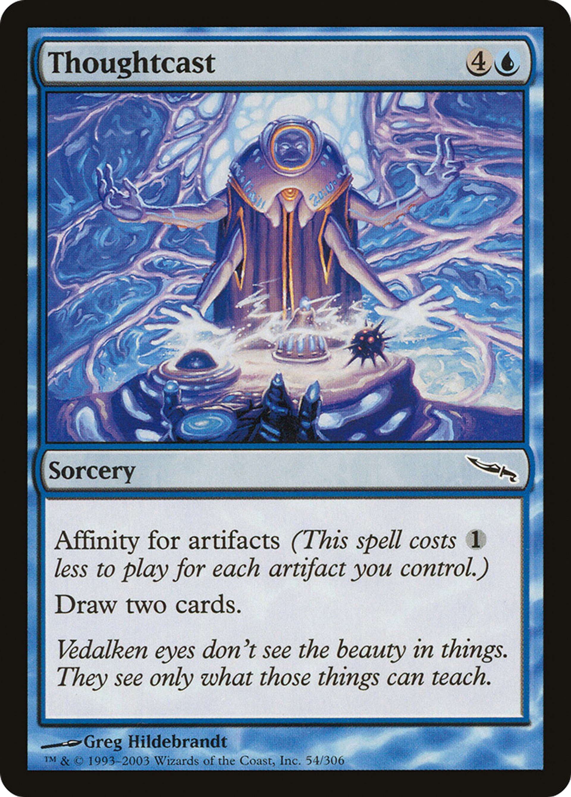 Adjuration des pensées — Mirrodin — Magic: The Gathering