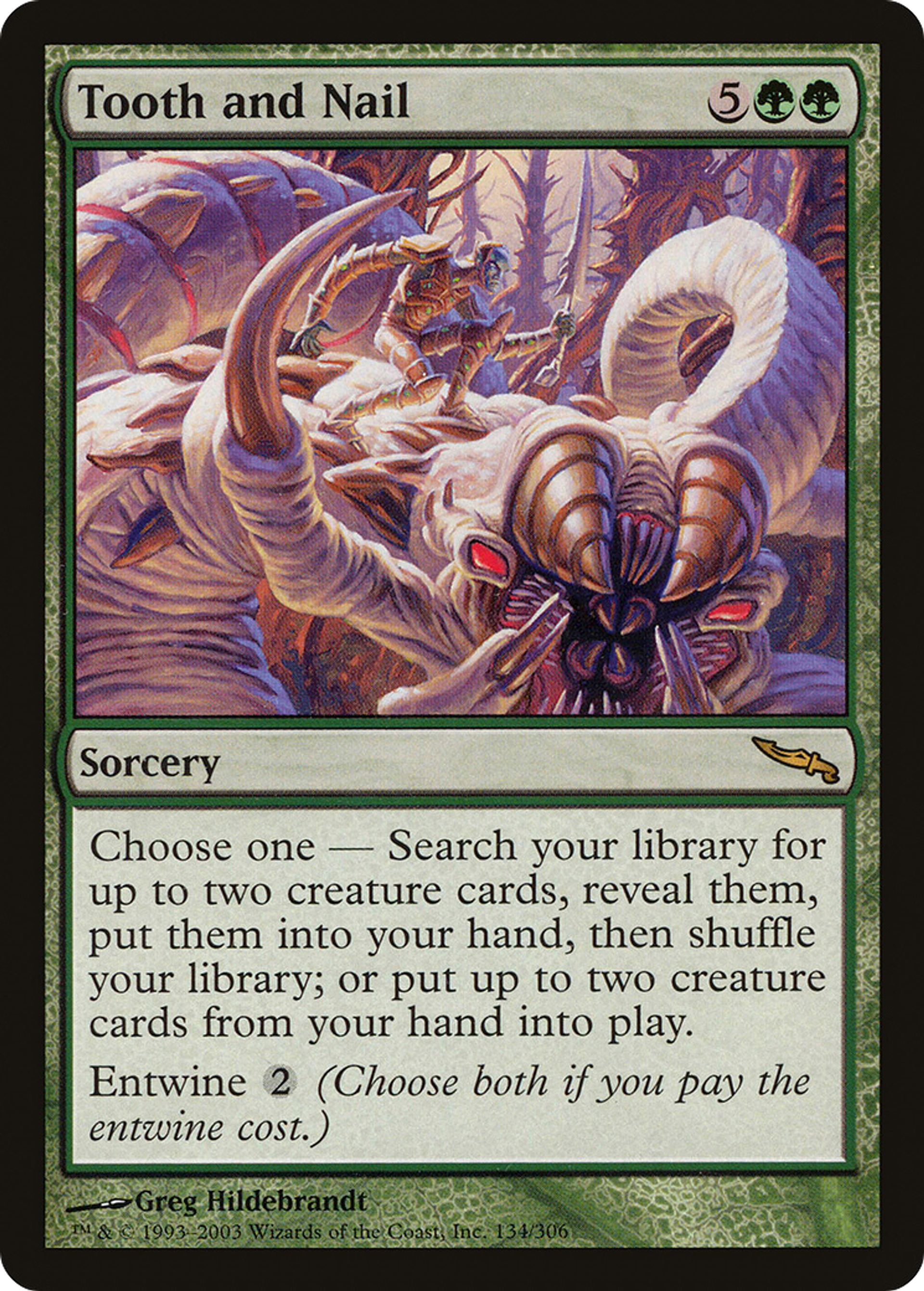 Tooth and Nail — Mirrodin — Magic: The Gathering