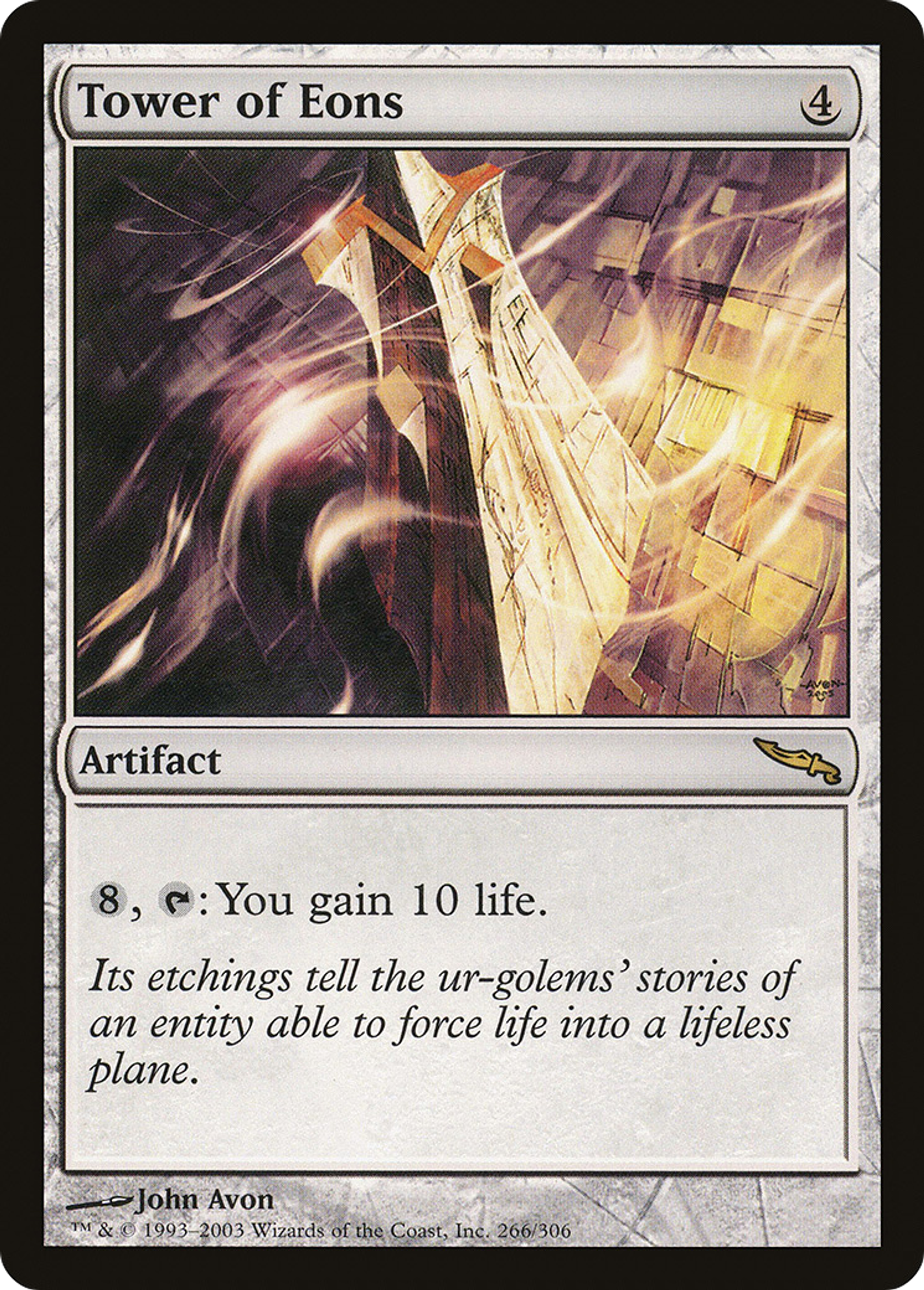 Tour des éons — Mirrodin — Magic: The Gathering