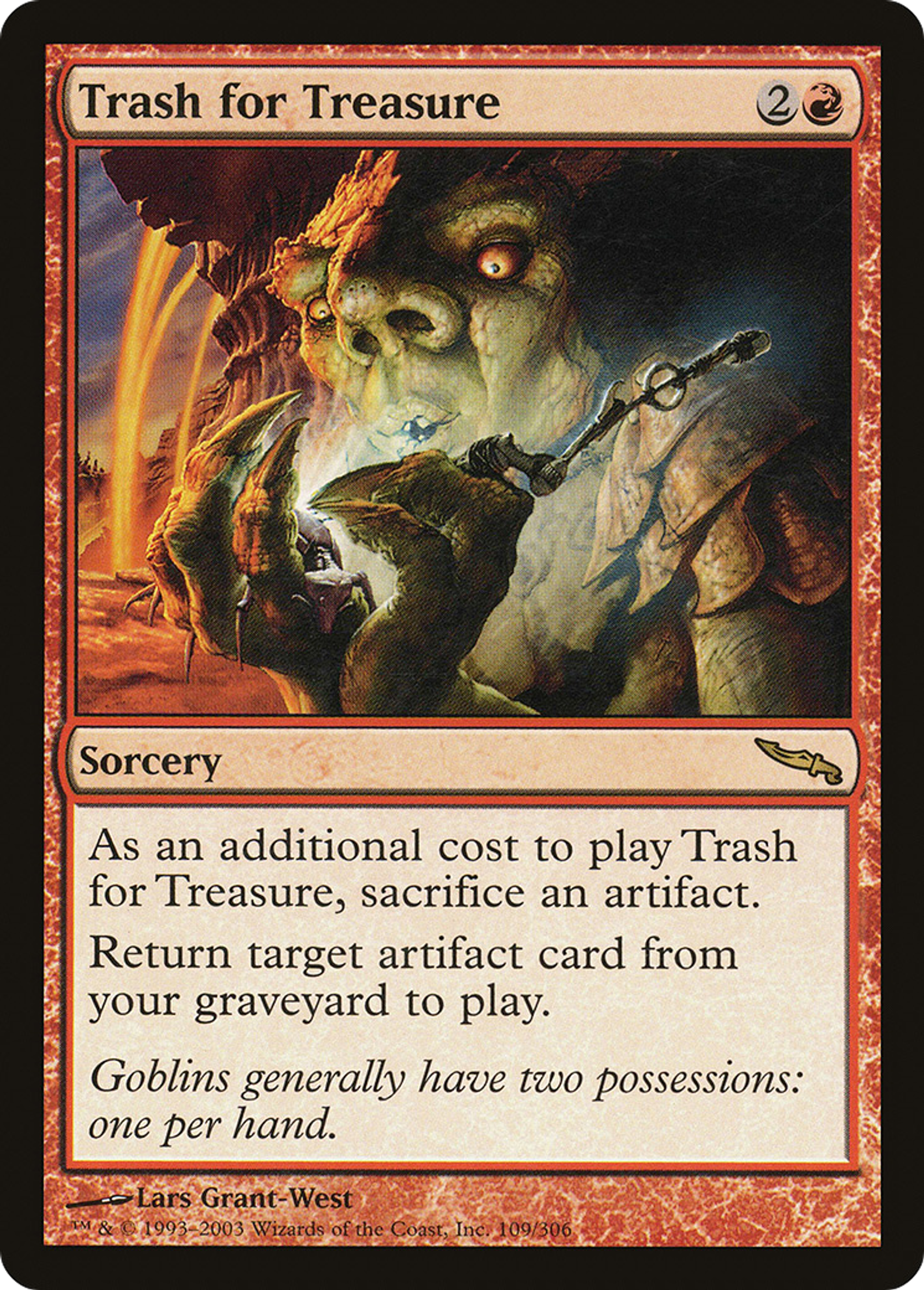 Trésor au rebut — Mirrodin — Magic: The Gathering