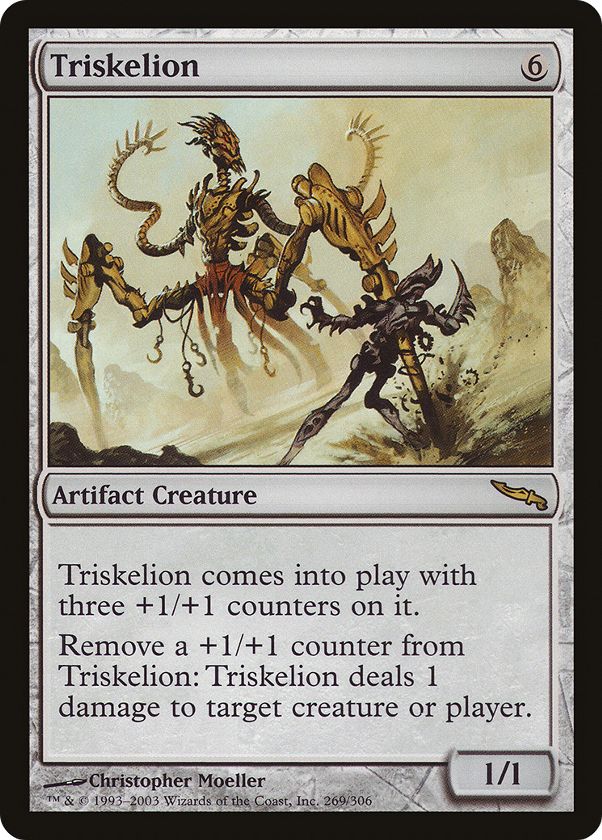 Triskèle — Mirrodin — Magic: The Gathering