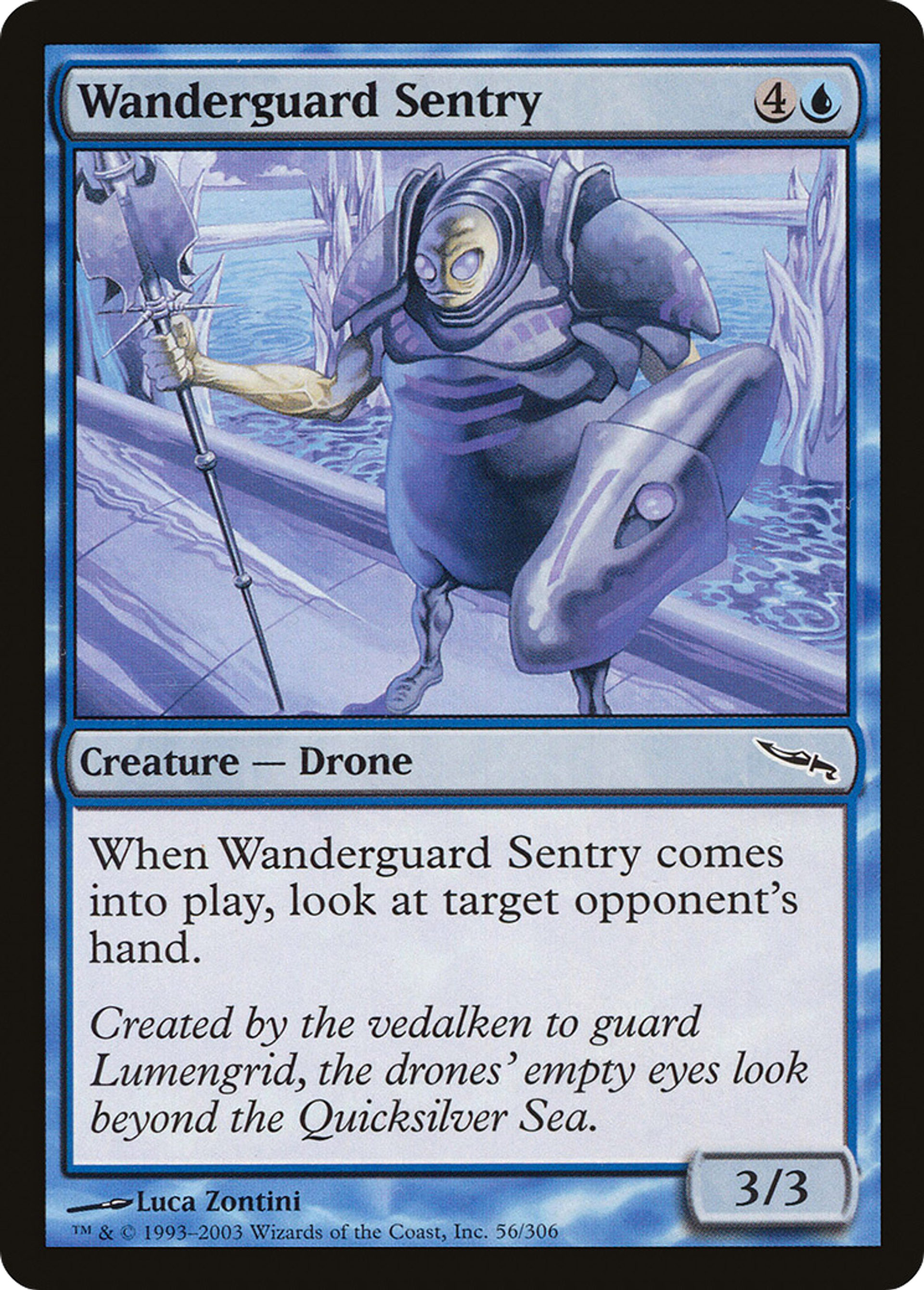 Sentinelle garderrance — Mirrodin — Magic: The Gathering