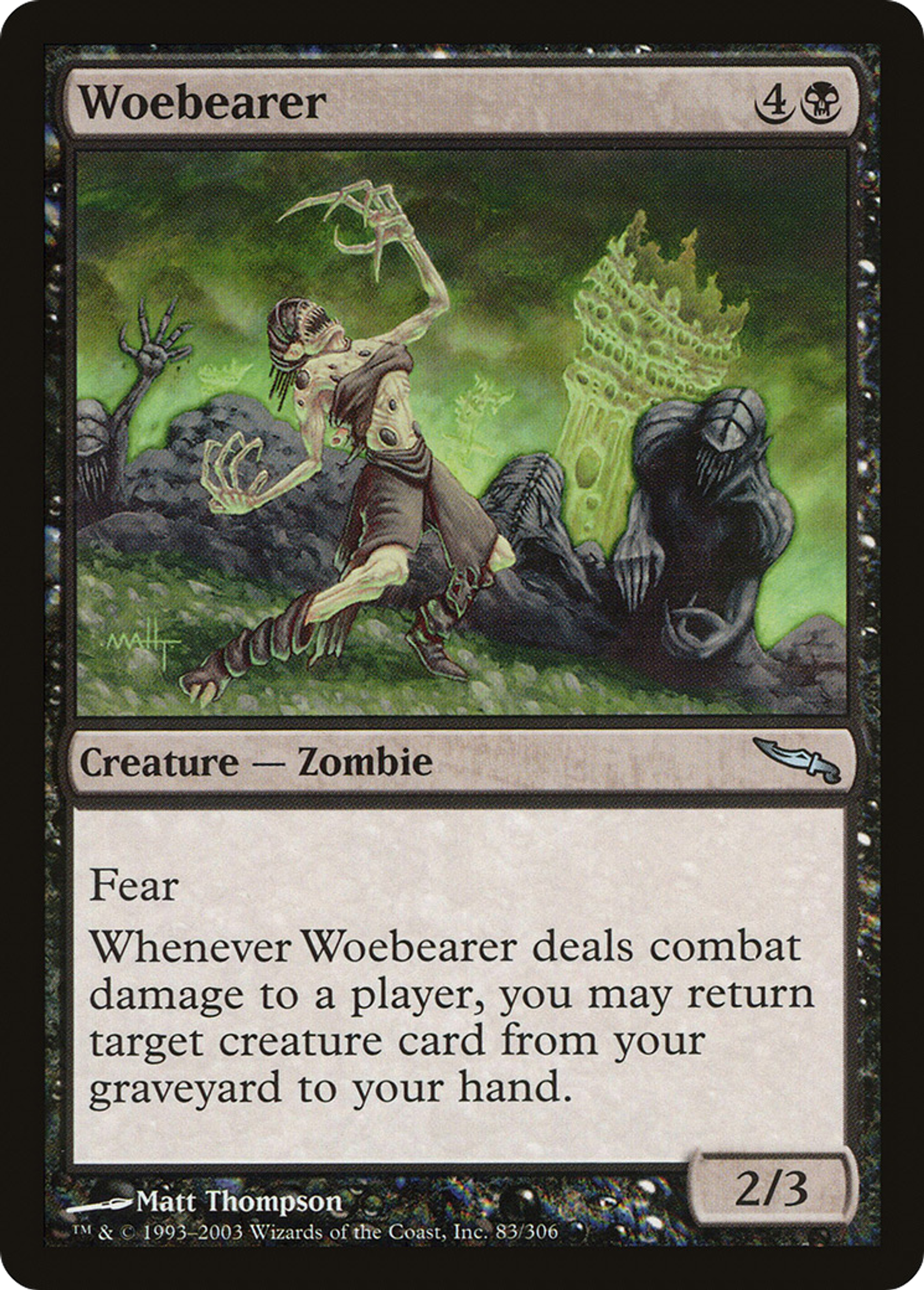 Porteuse de malheur — Mirrodin — Magic: The Gathering