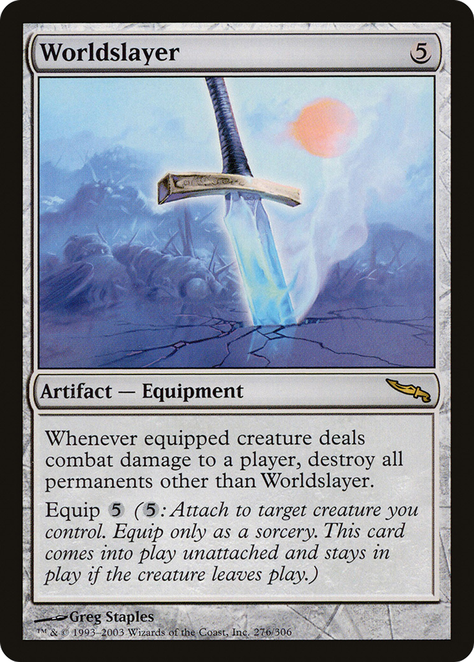 Pourfendeur de monde — Mirrodin — Magic: The Gathering
