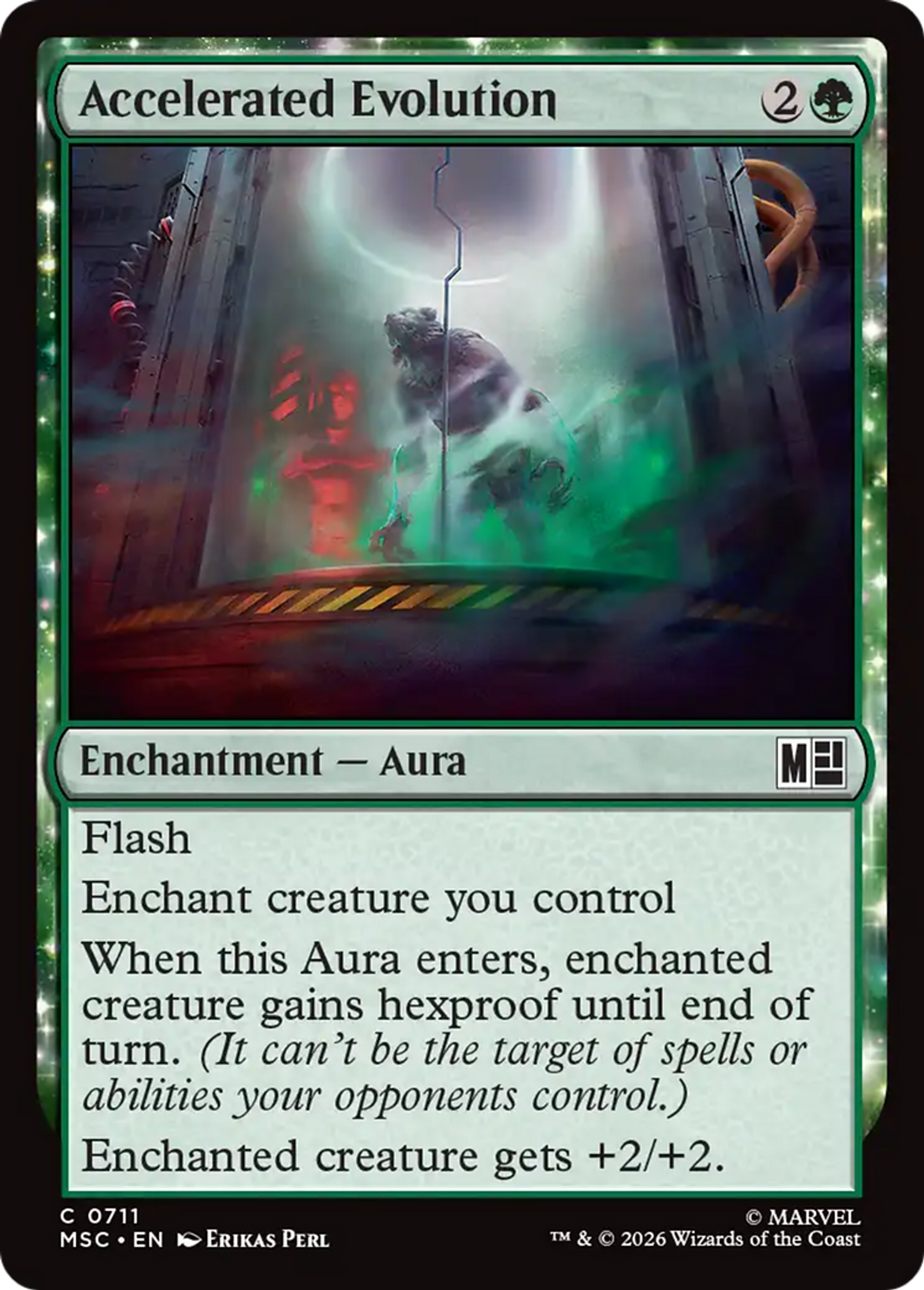 Accelerated Evolution — Marvel Super Heroes Commander — Magic: The Gathering