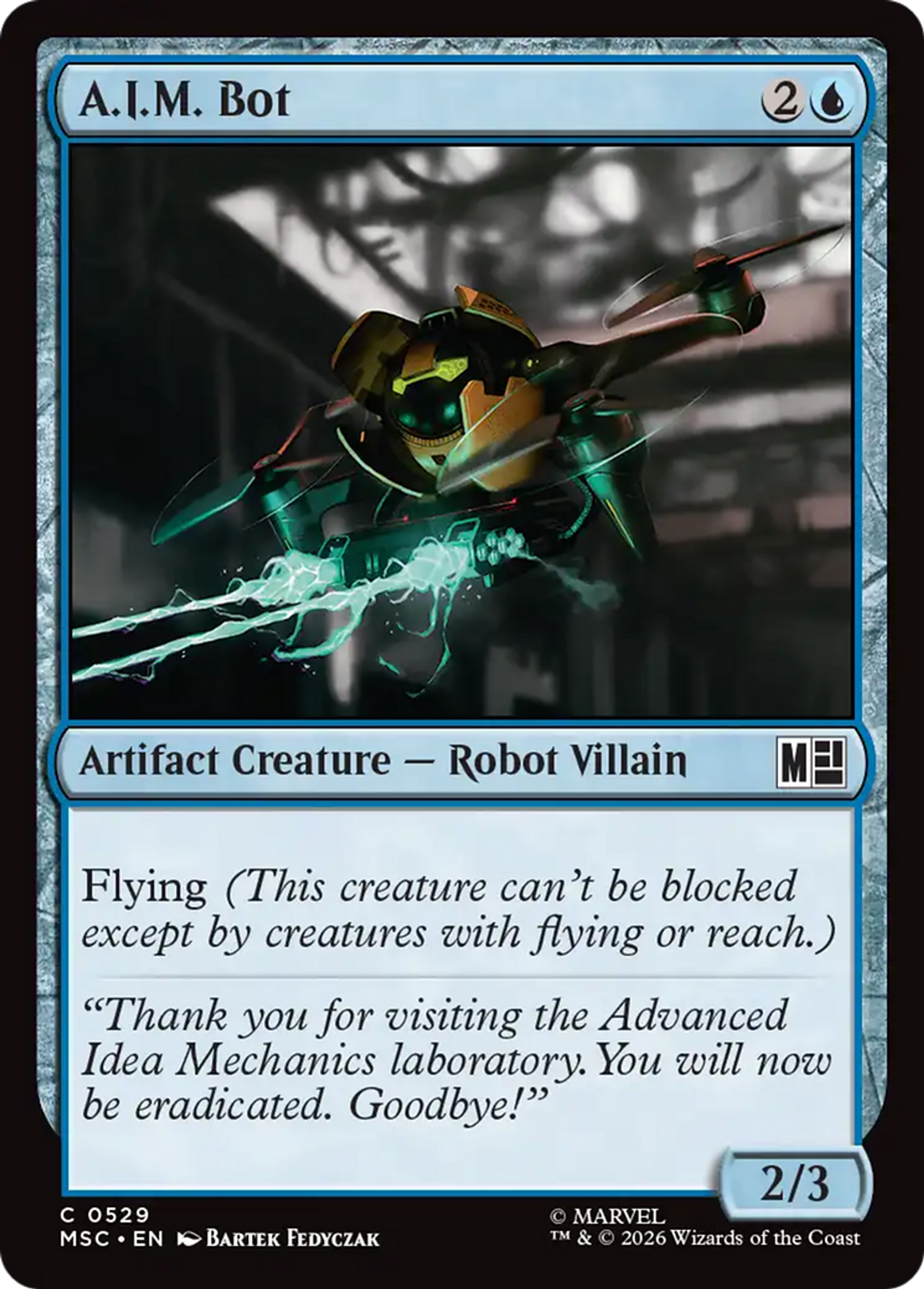 A.I.M. Bot — Marvel Super Heroes Commander — Magic: The Gathering
