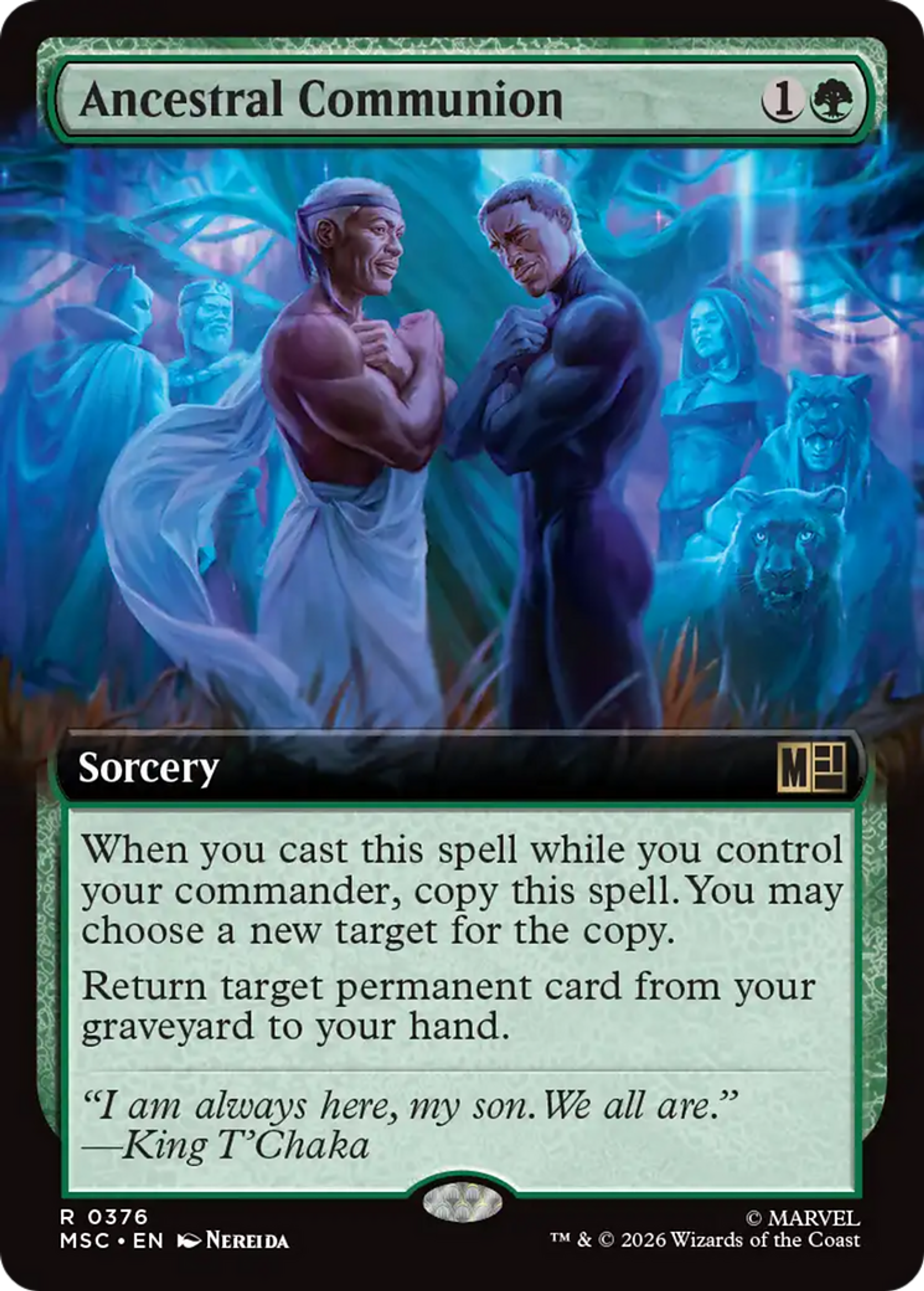Ancestral Communion — Marvel Super Heroes Commander — Magic: The Gathering
