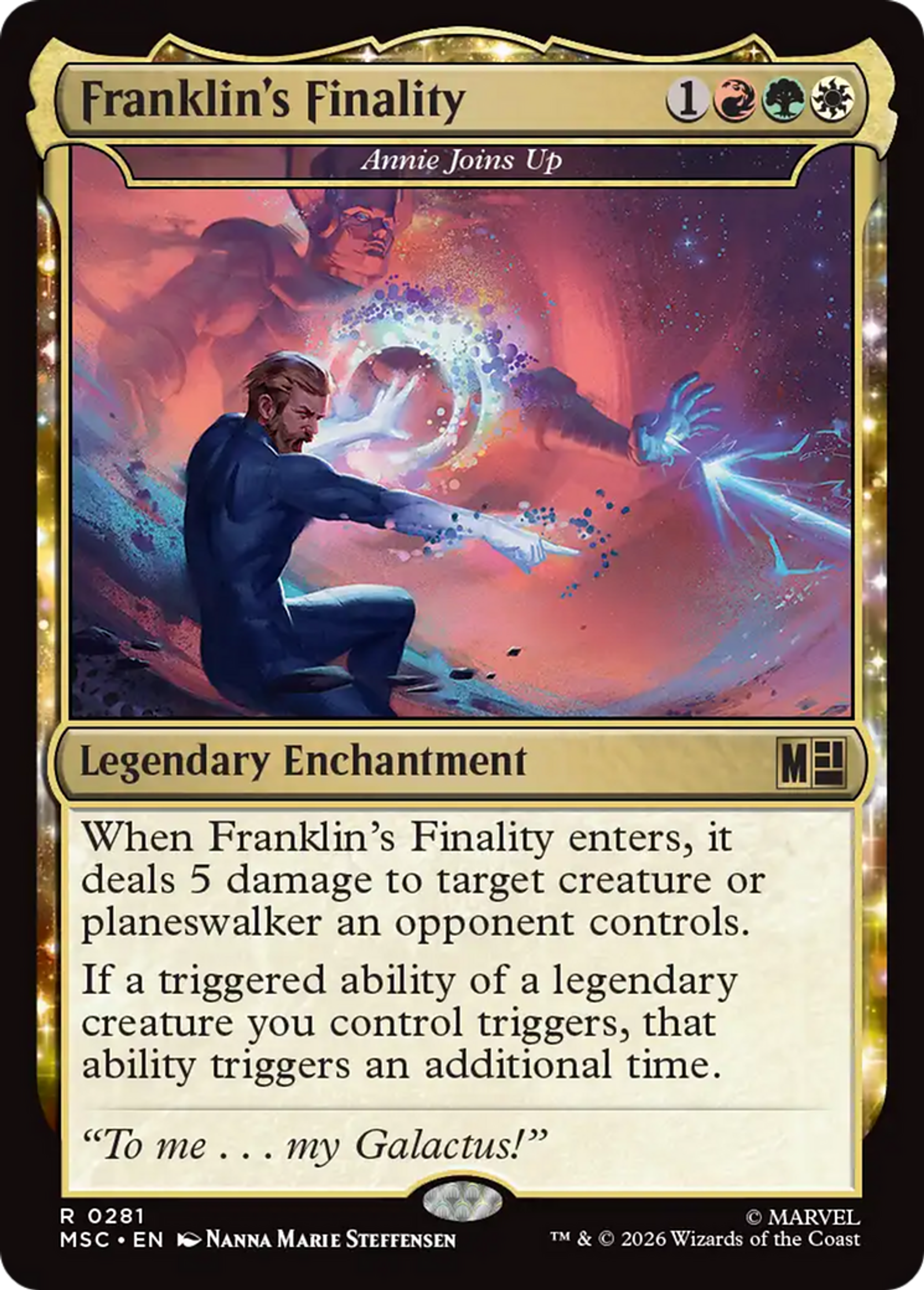 Annie Joins Up — Marvel Super Heroes Commander — Magic: The Gathering