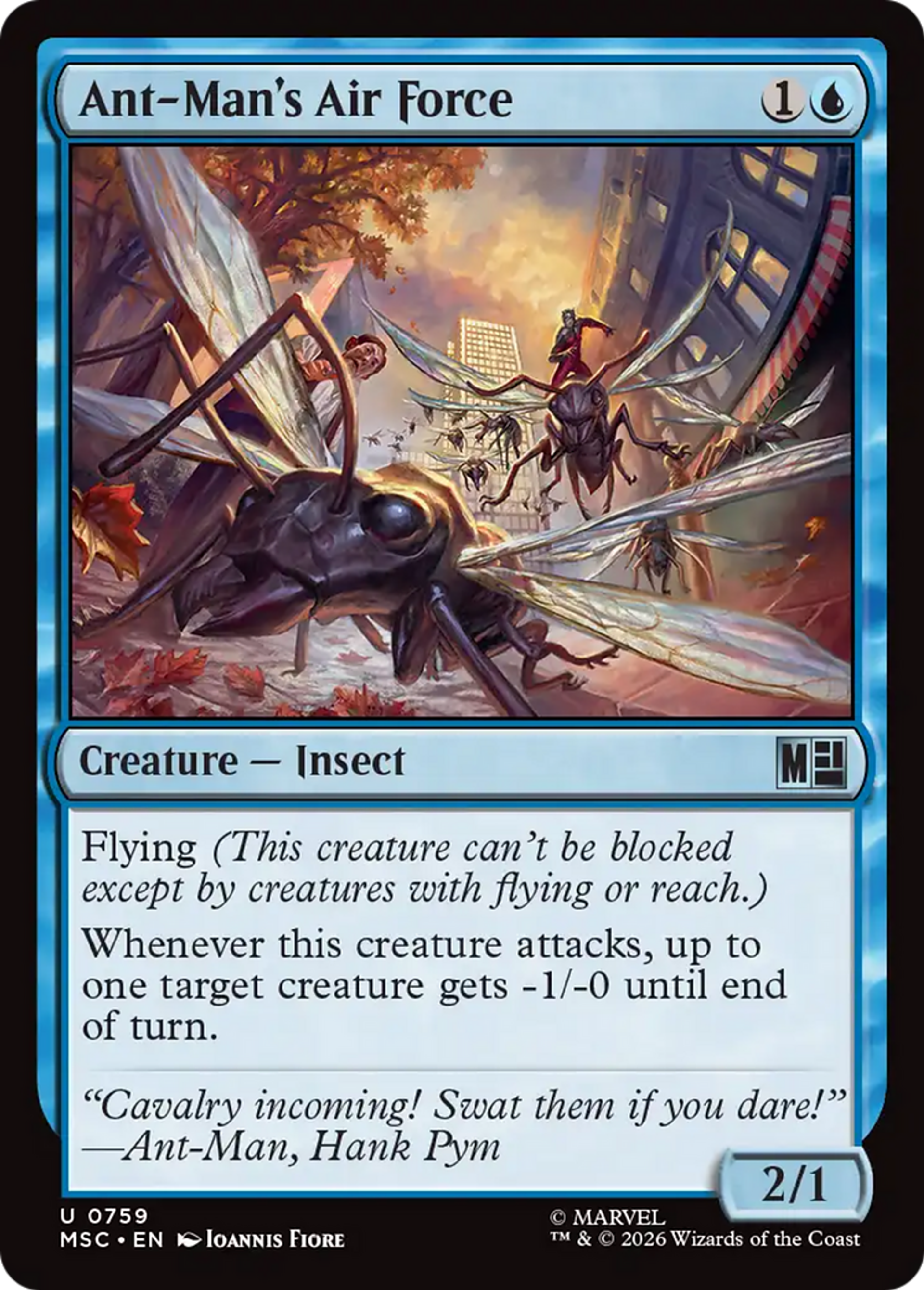 Ant-Man's Air Force — Marvel Super Heroes Commander — Magic: The Gathering