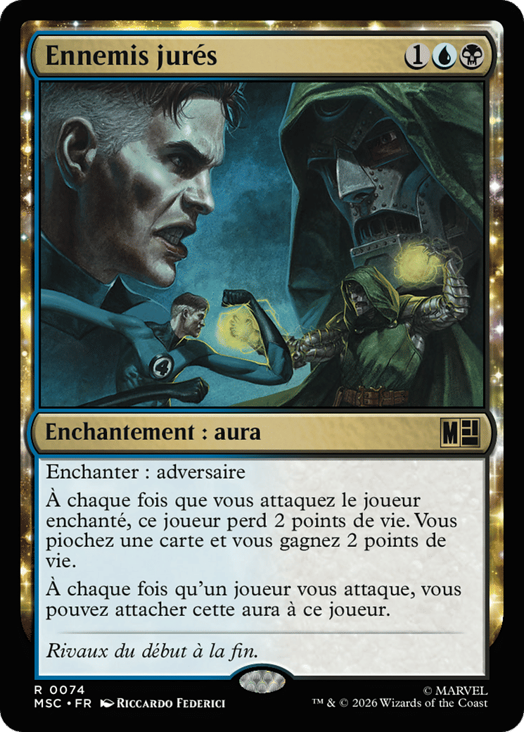 Ennemis jurés — Marvel Super Heroes Commander — Magic: The Gathering
