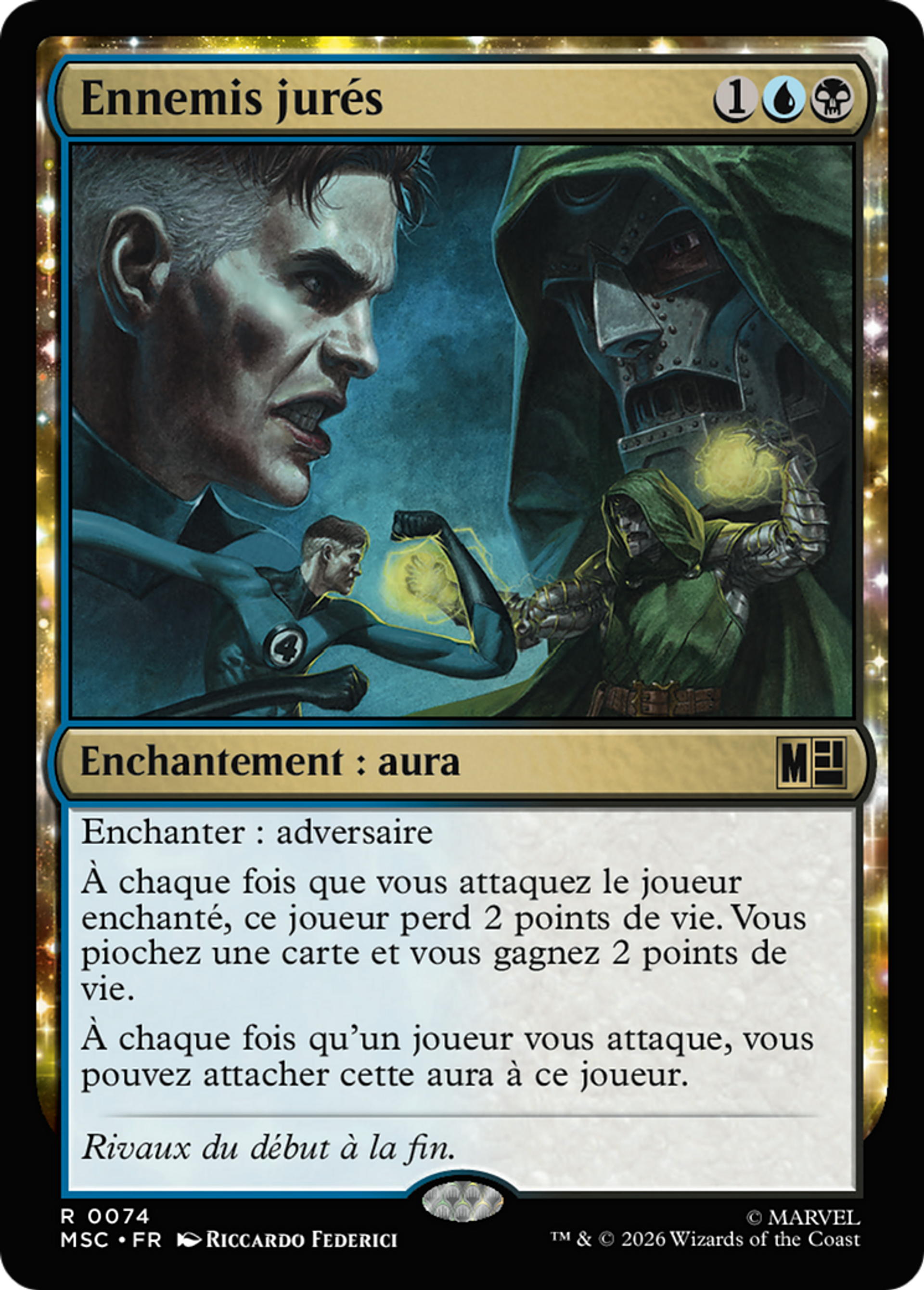 Ennemis jurés — Marvel Super Heroes Commander — Magic: The Gathering