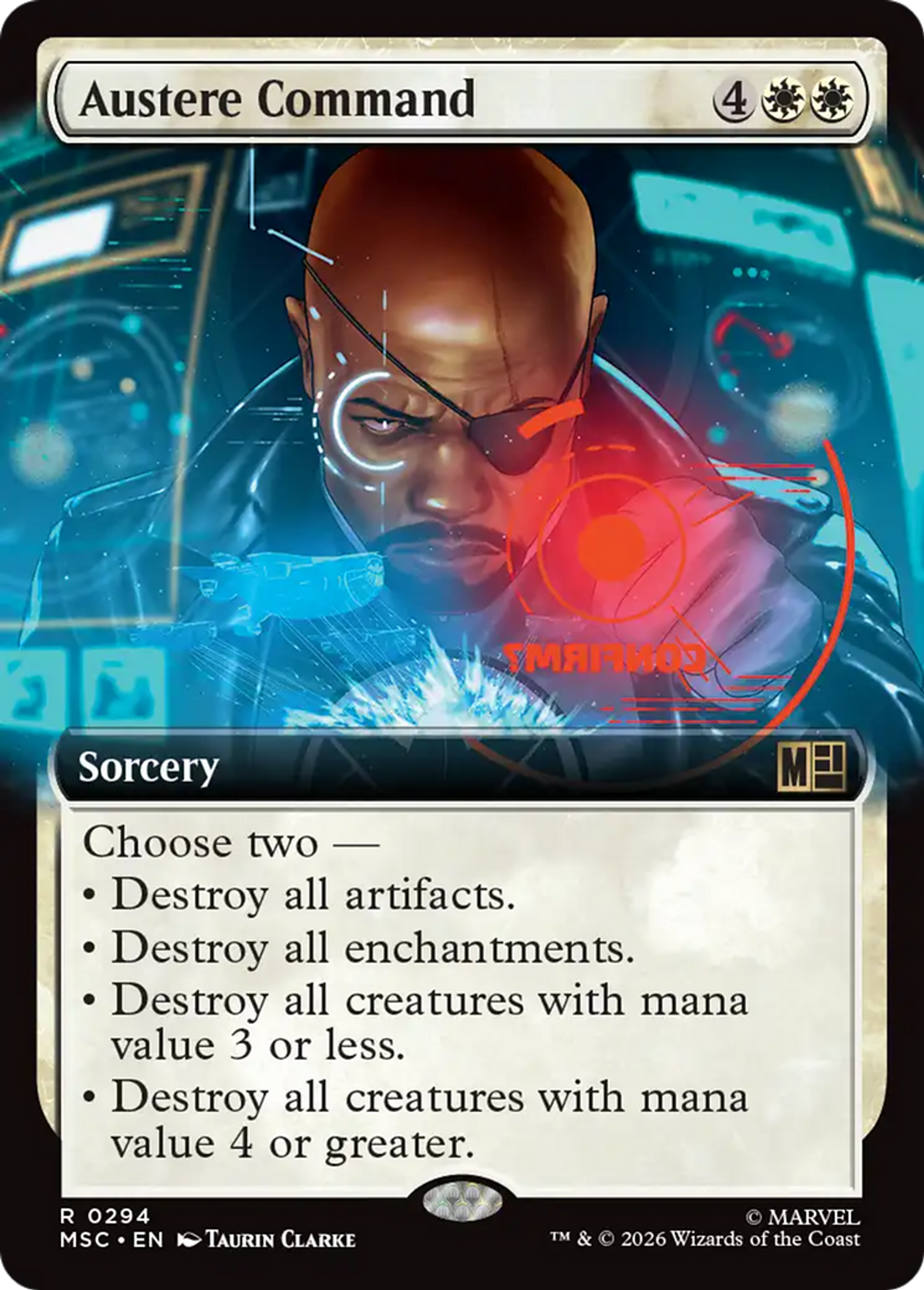Austere Command — Marvel Super Heroes Commander — Magic: The Gathering
