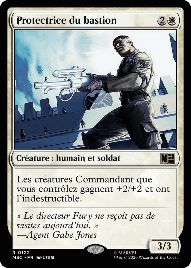 Protectrice du bastion — Marvel Super Heroes Commander — Magic: The Gathering