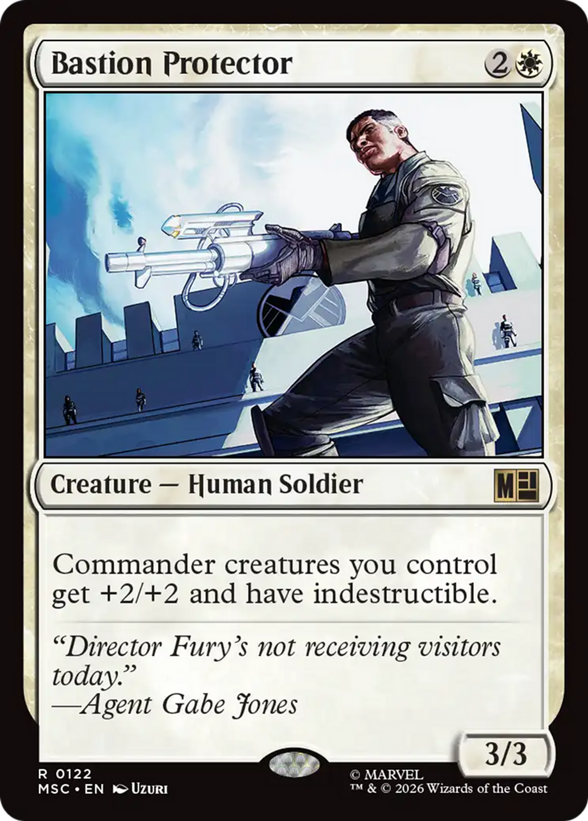 Bastion Protector — Marvel Super Heroes Commander — Magic: The Gathering