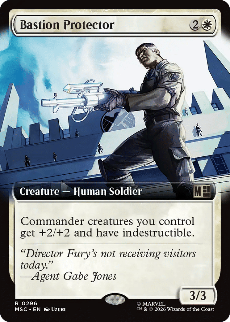 Bastion Protector — Marvel Super Heroes Commander — Magic: The Gathering