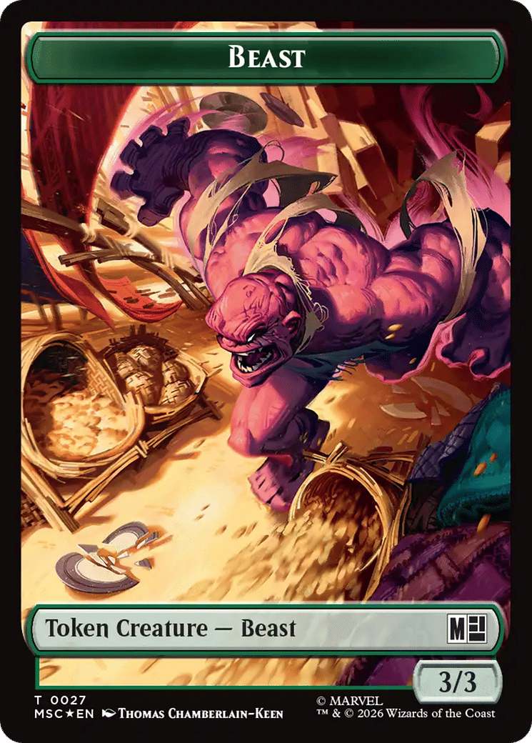Beast — Marvel Super Heroes Commander — Magic: The Gathering